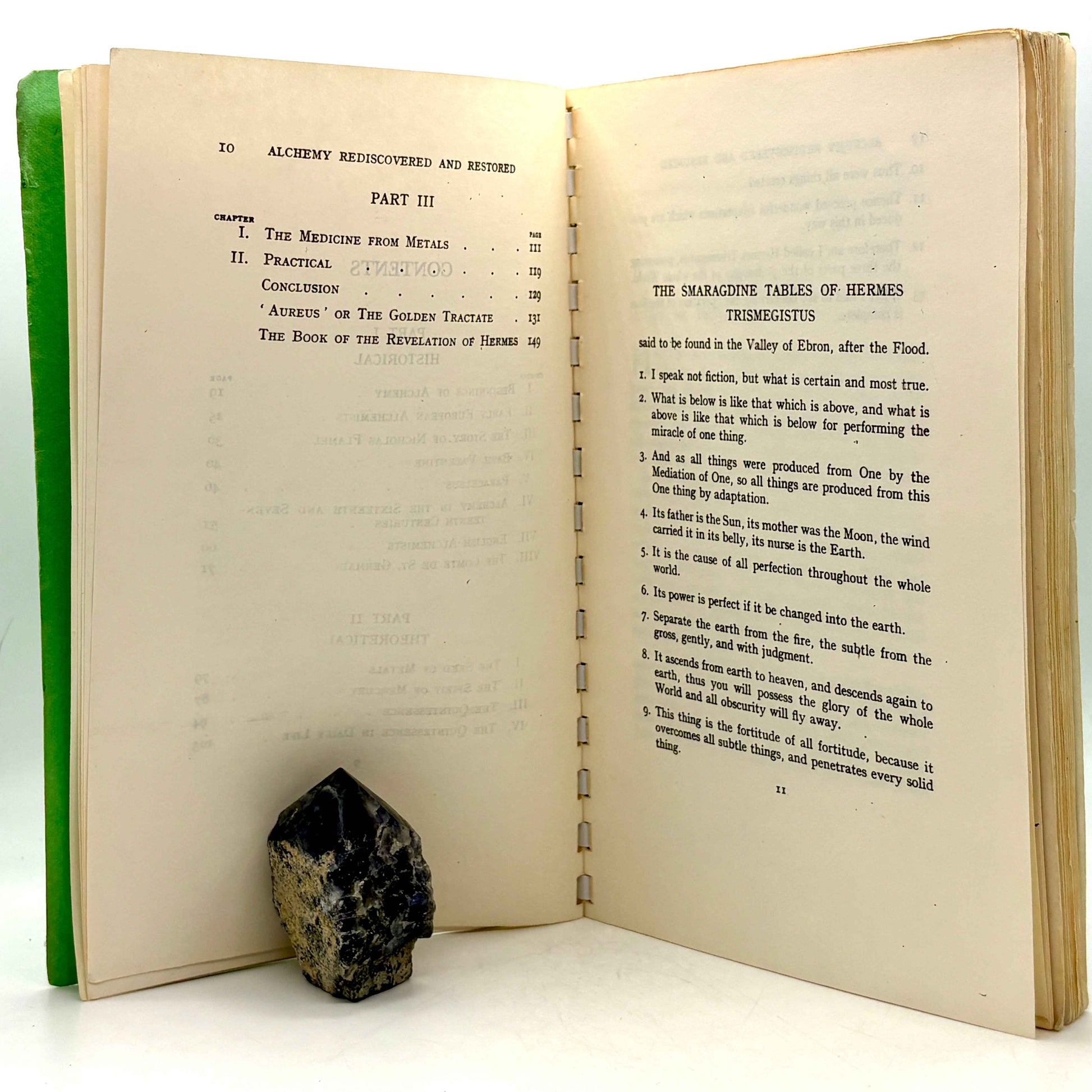 COCKREN, A. "Alchemy Rediscovered and Restored" [Health Research, 1963]