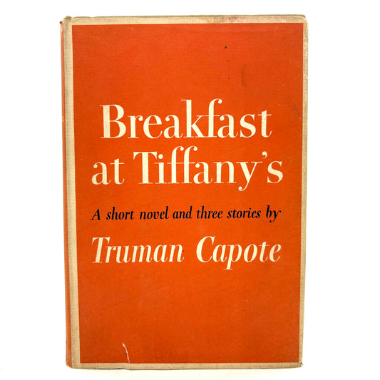 CAPOTE, Truman "Breakfast at Tiffany's" [Random House, 1958] 7th Printing
