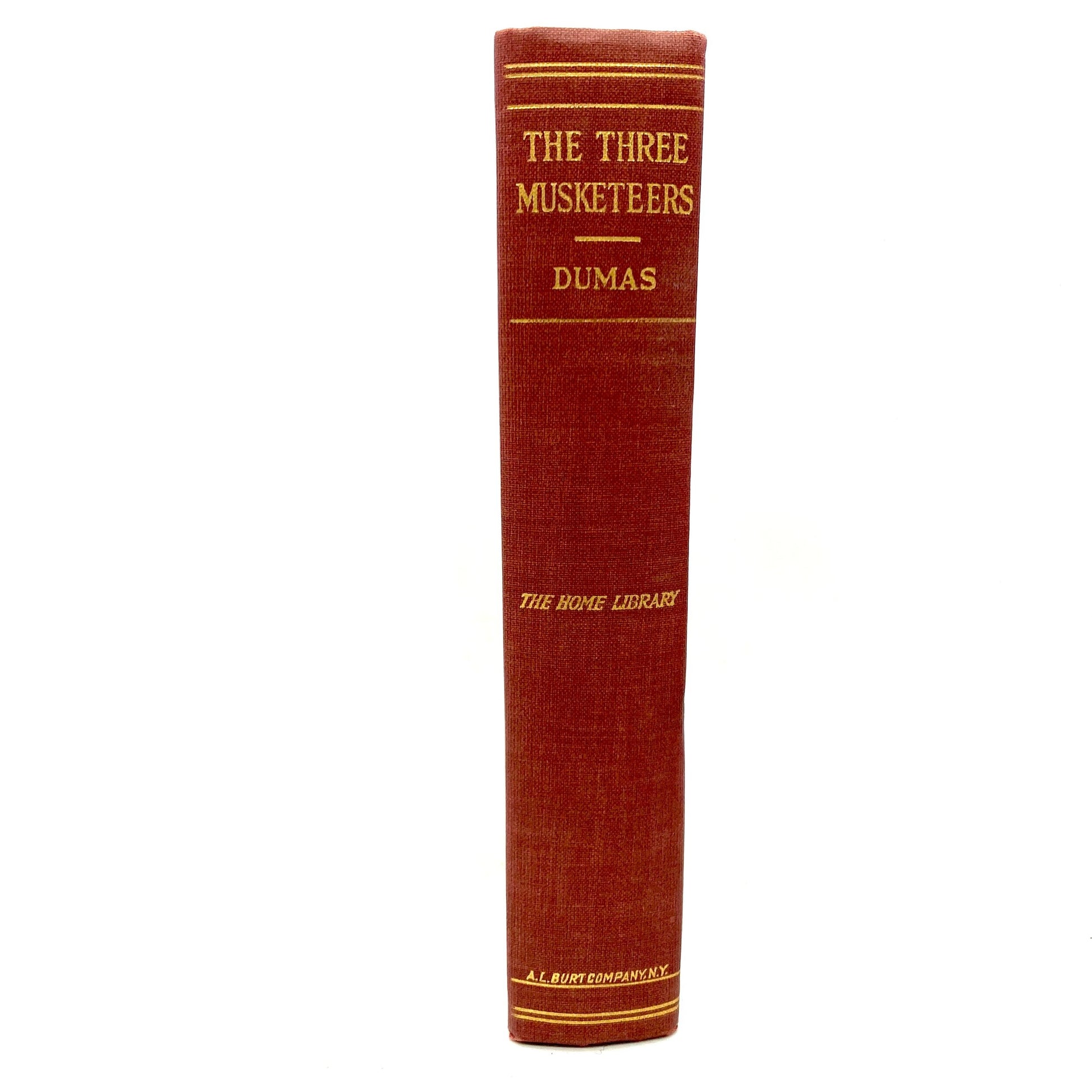 DUMAS, Alexandre "The Three Musketeers" [A.L. Burt Company, c1902] - Buzz Bookstore