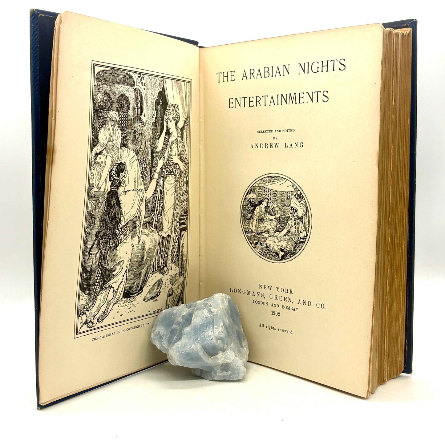 LANG, Andrew. “The Arabian Nights Entertainments” [Longmans, Green, 1902]