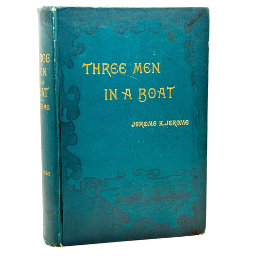 JEROME, Jerome K. “Three Men in a Boat” [Henry Holt, 1890] 1st Edition