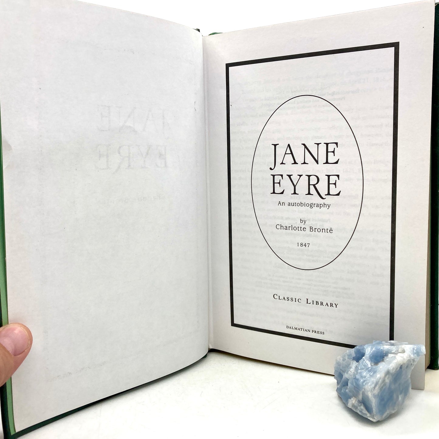 BRONTE, Charlotte "Jane Eyre" [Dalmatian Press, 2007]