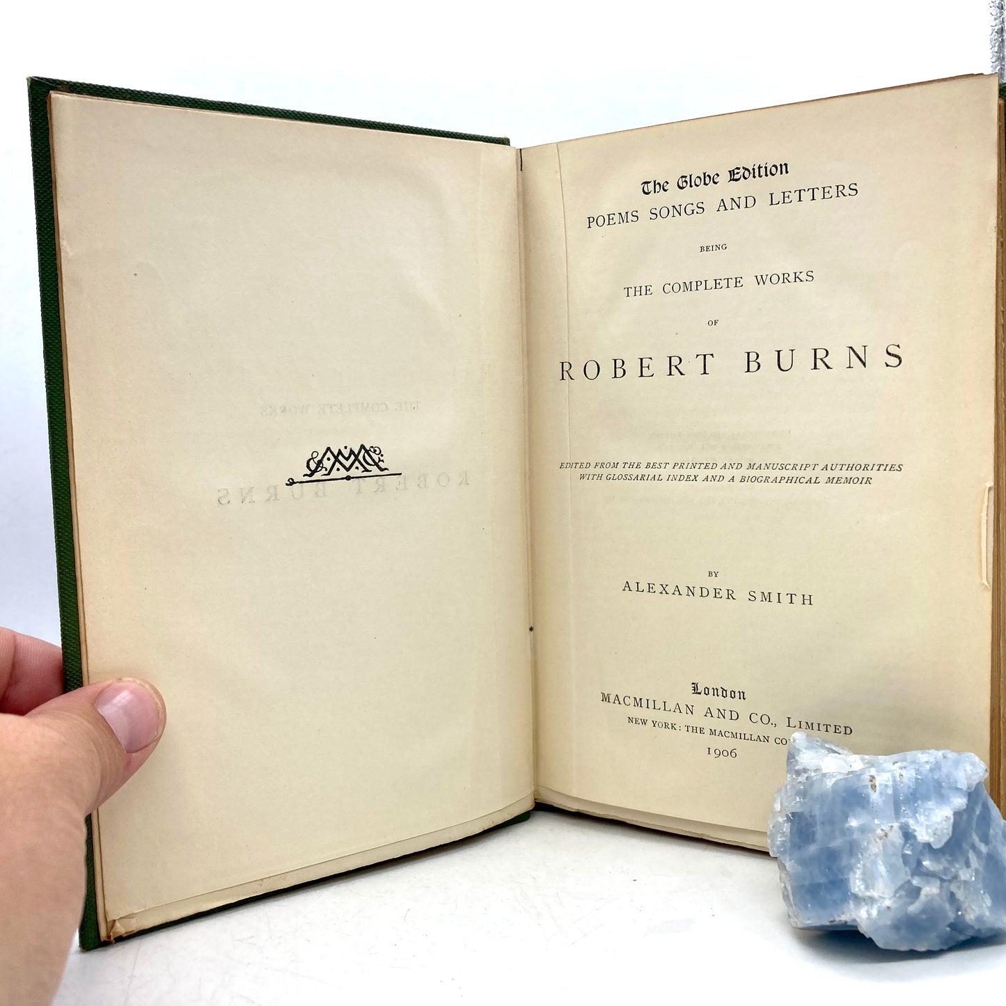 BURNS, Robert "The Complete Works of Robert Burns" [Macmillan, 1906]