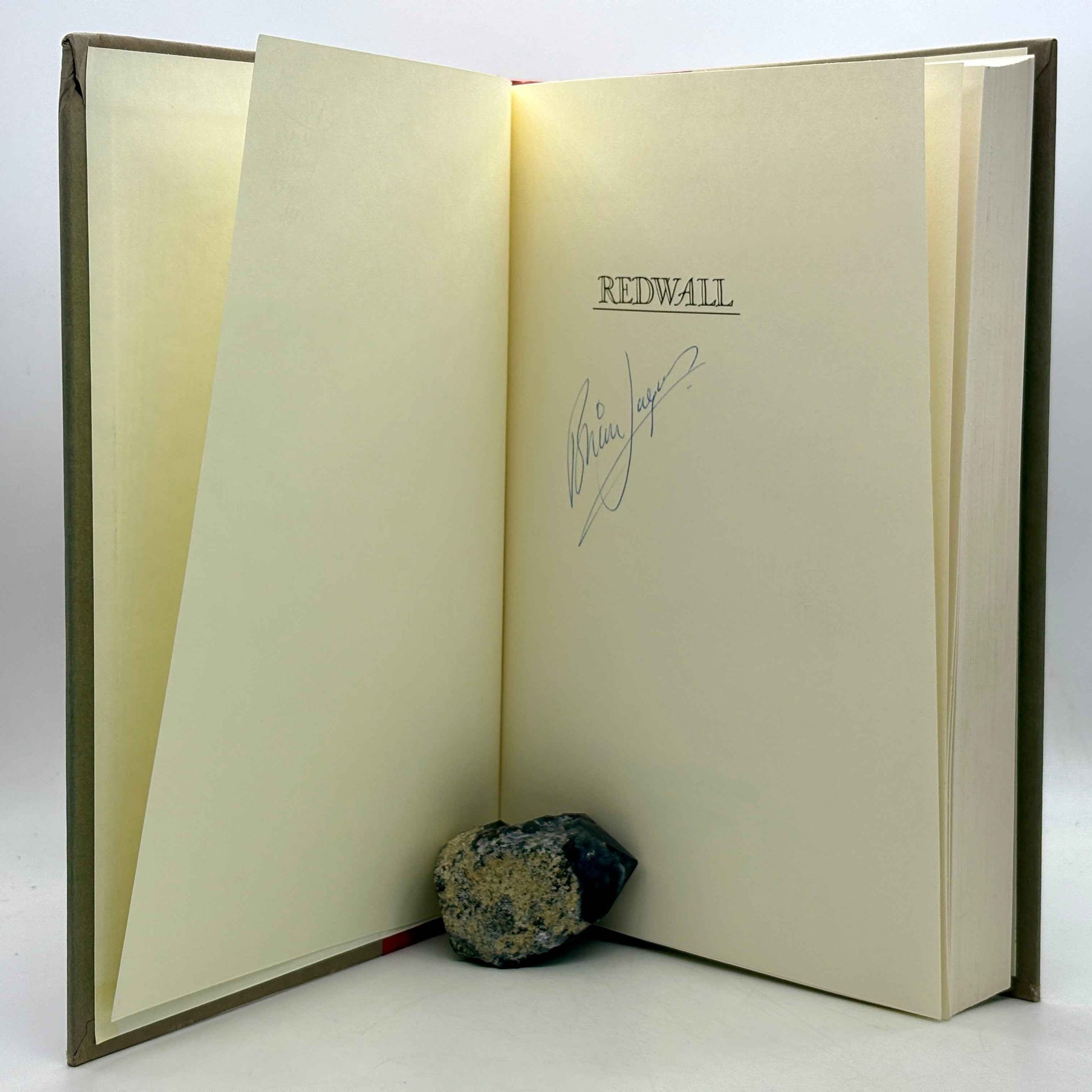 Jacques, Brian "Redwall" [Philomel Books, 1987] Signed 1st Edition