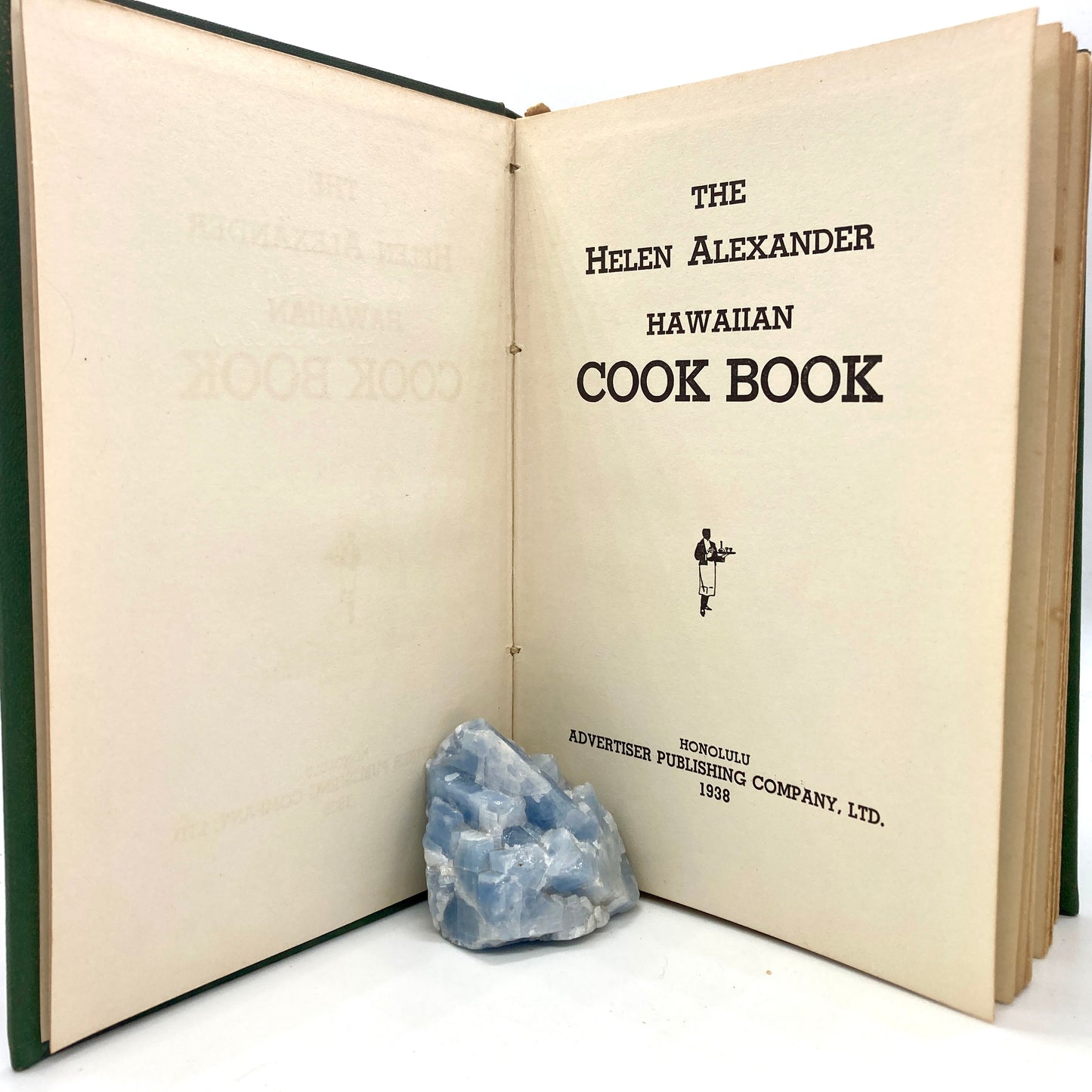 ALEXANDER, Helen "The Hawaiian Cook Book" [Advertiser Publishing Co, 1938] 1st Edition