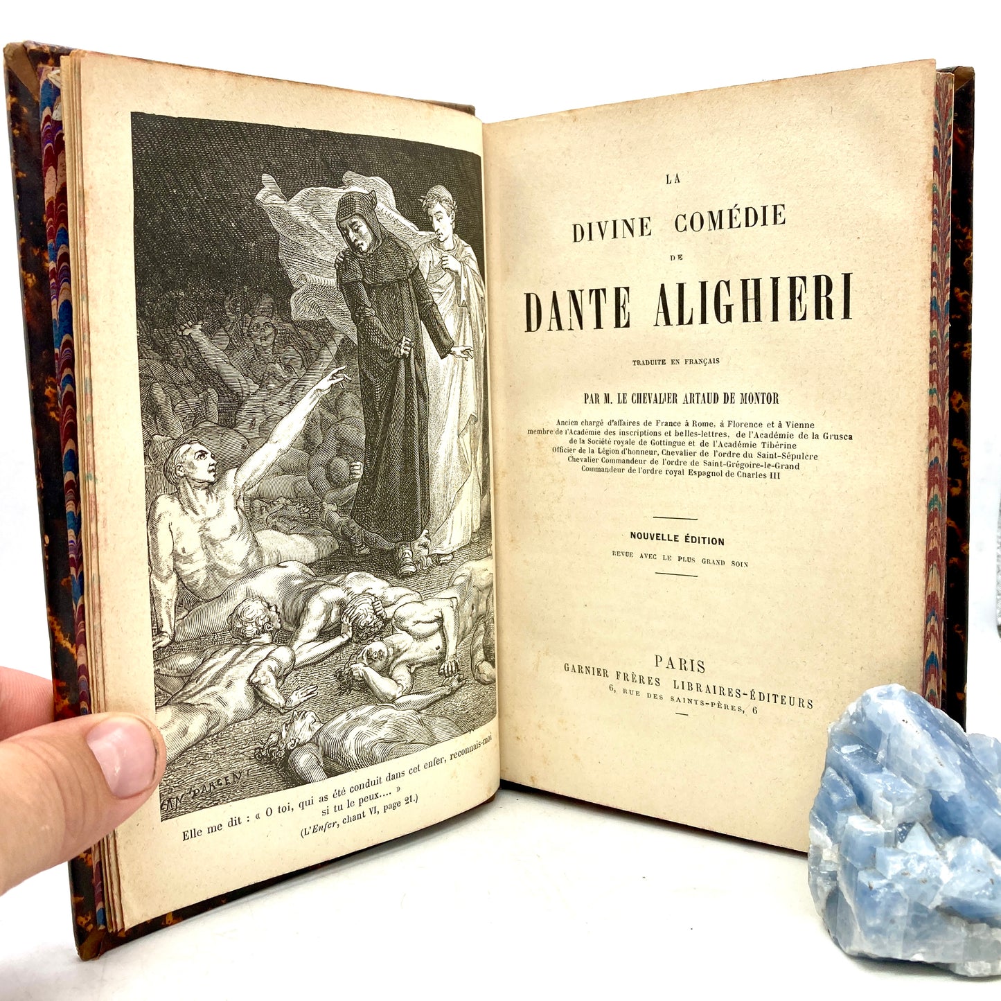 ALIGHIERI, Dante "La Divine Comedie" [Garnier Freres, n.d./c1890s]