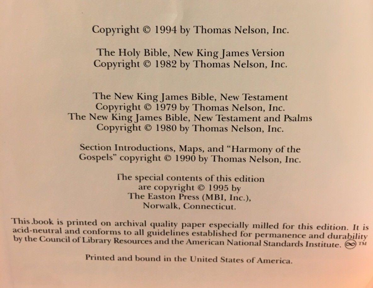 HUMMEL, Maria Innocentia "The New American Bible" [Easton Press, 1995] - Buzz Bookstore
