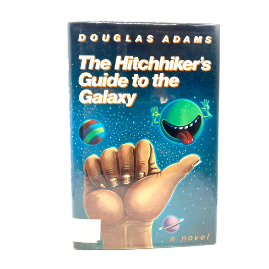 ADAMS, Douglas "The Hitchhiker's Guide to the Galaxy" [Harmony, 1980] 1st Edition - Buzz Bookstore