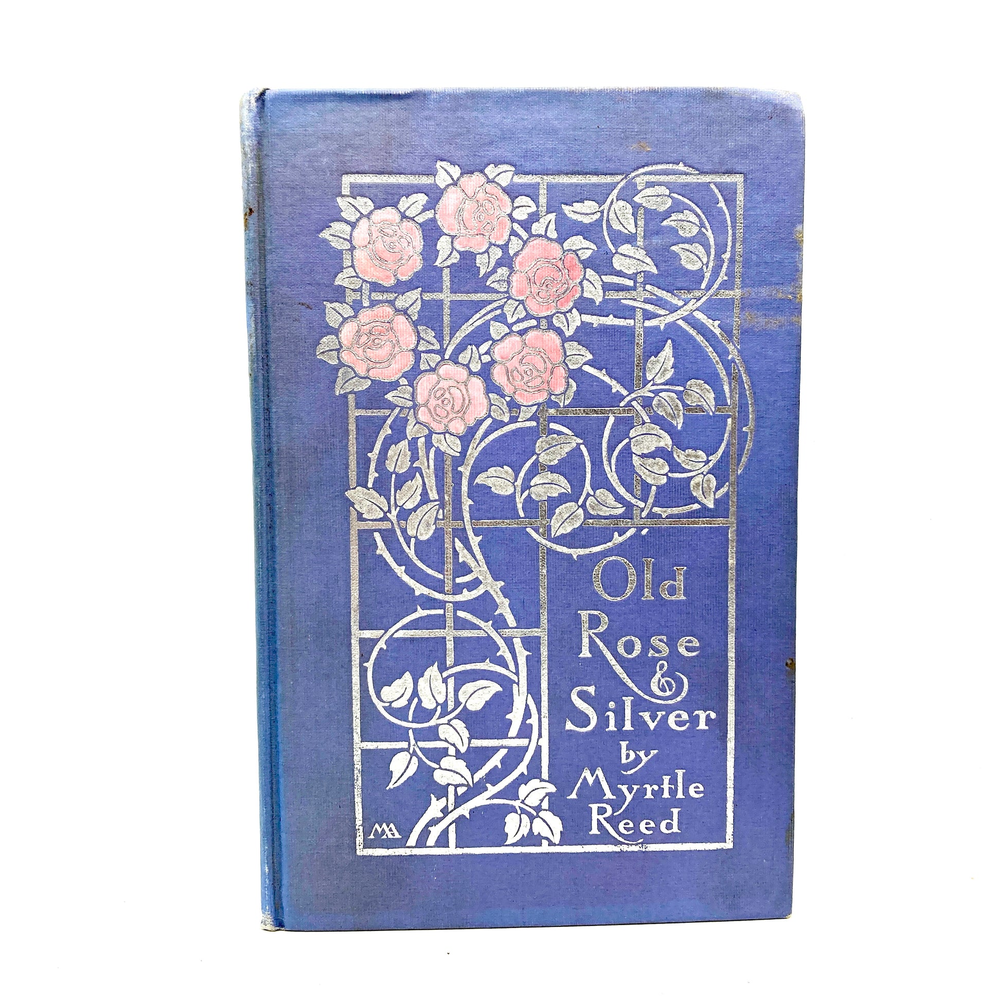 REED, Myrtle "Old Rose & Silver" [G.P. Putnam's Sons, 1909] Margaret Armstrong Cover - Buzz Bookstore