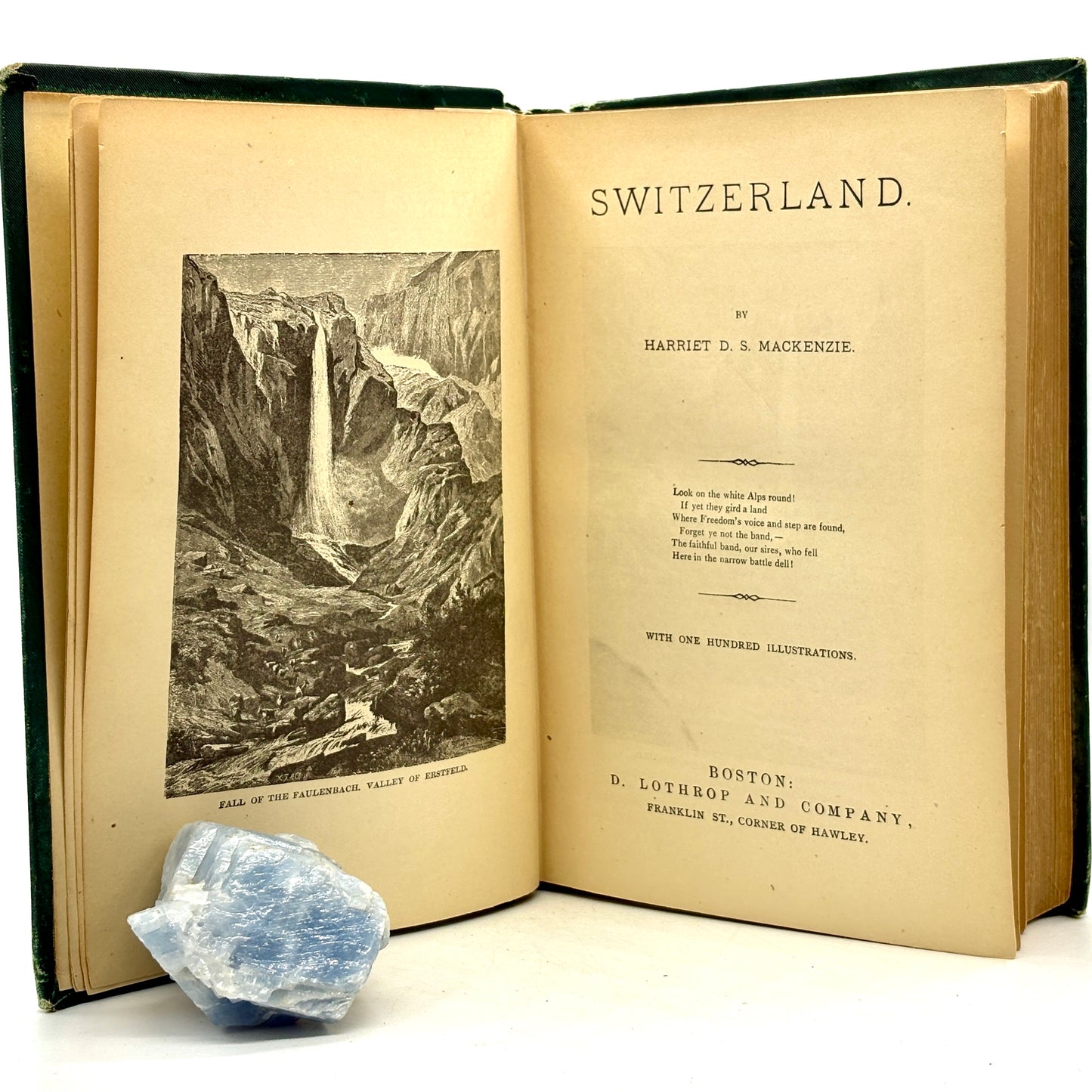 MACKENZIE, Harriet D. S. “History of Switzerland” [D. Lothrop & Co., 1881]