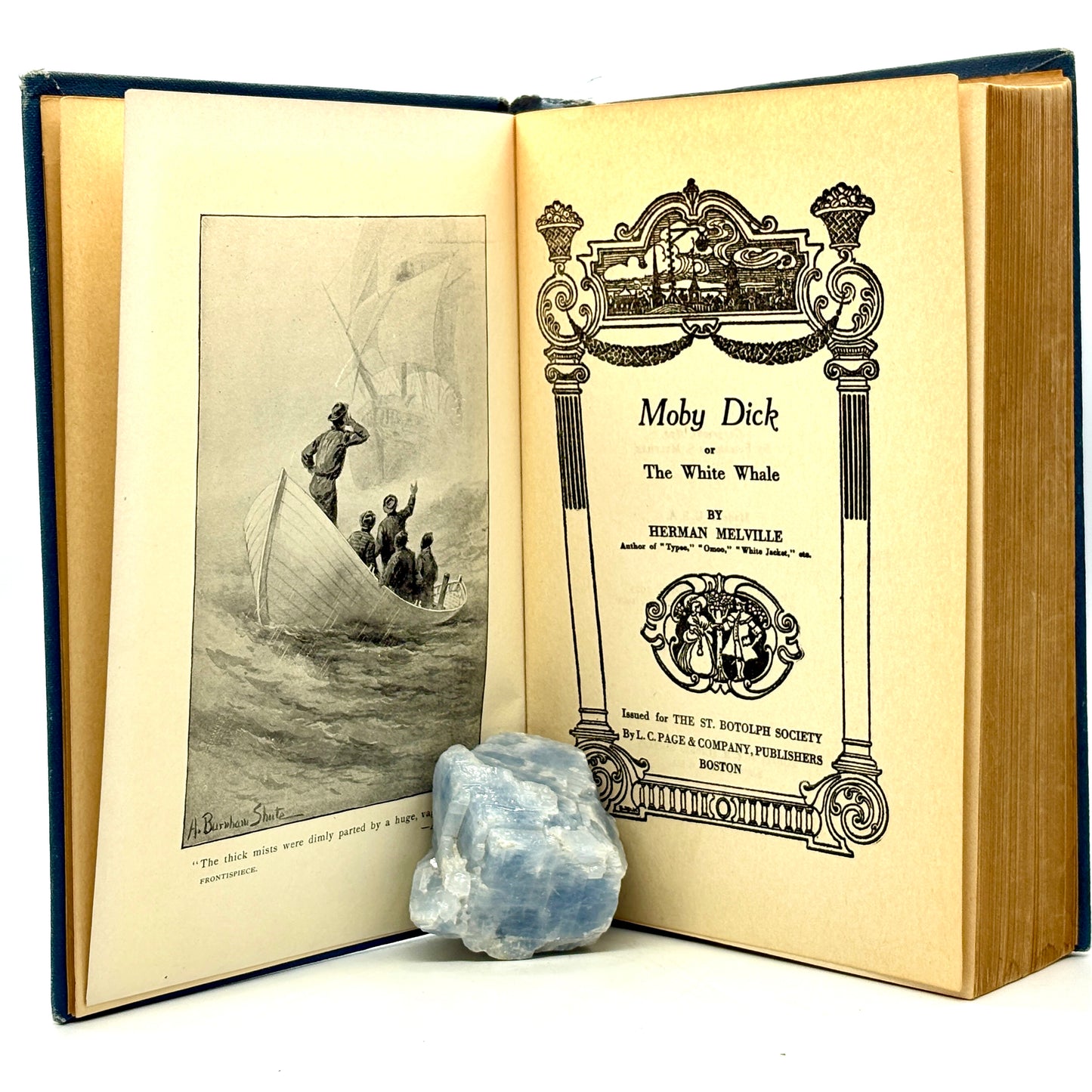 MELVILLE, Herman Moby-Dick; Or, The Whale [LC Page, 1926] St. Botolph