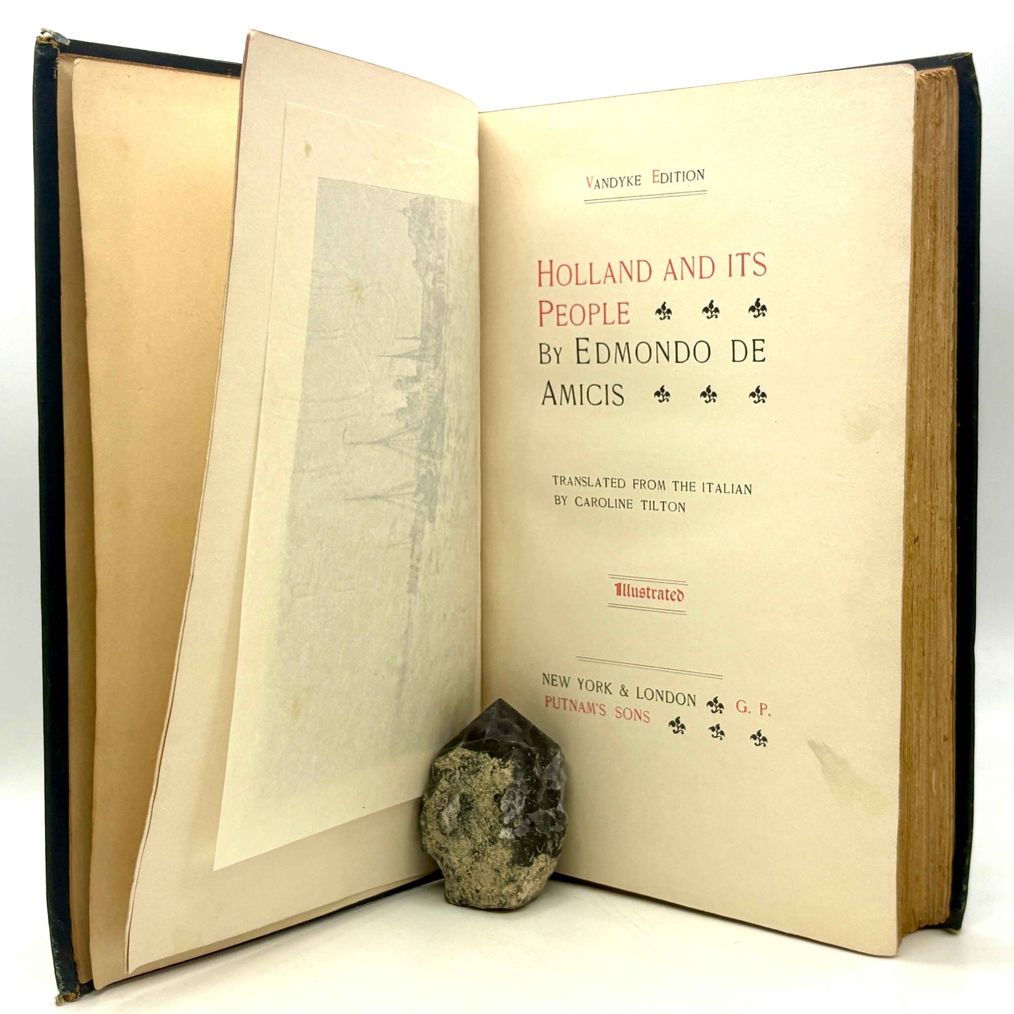 DE AMICIS, Edmondo "Holland and Its People" [G.P. Putnam's Sons, 1880]