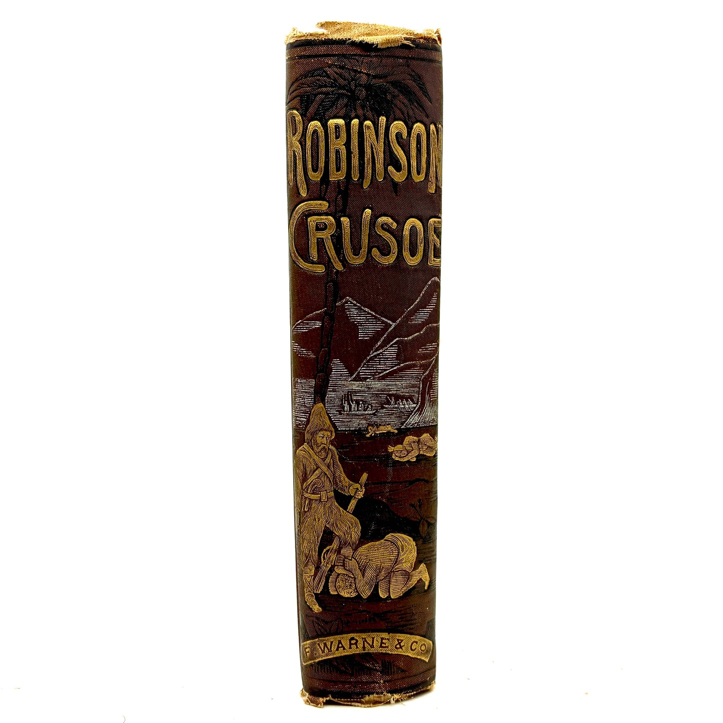 DEFOE, Daniel “Robinson Crusoe” [F. Warne & Co., n.d./c1890]