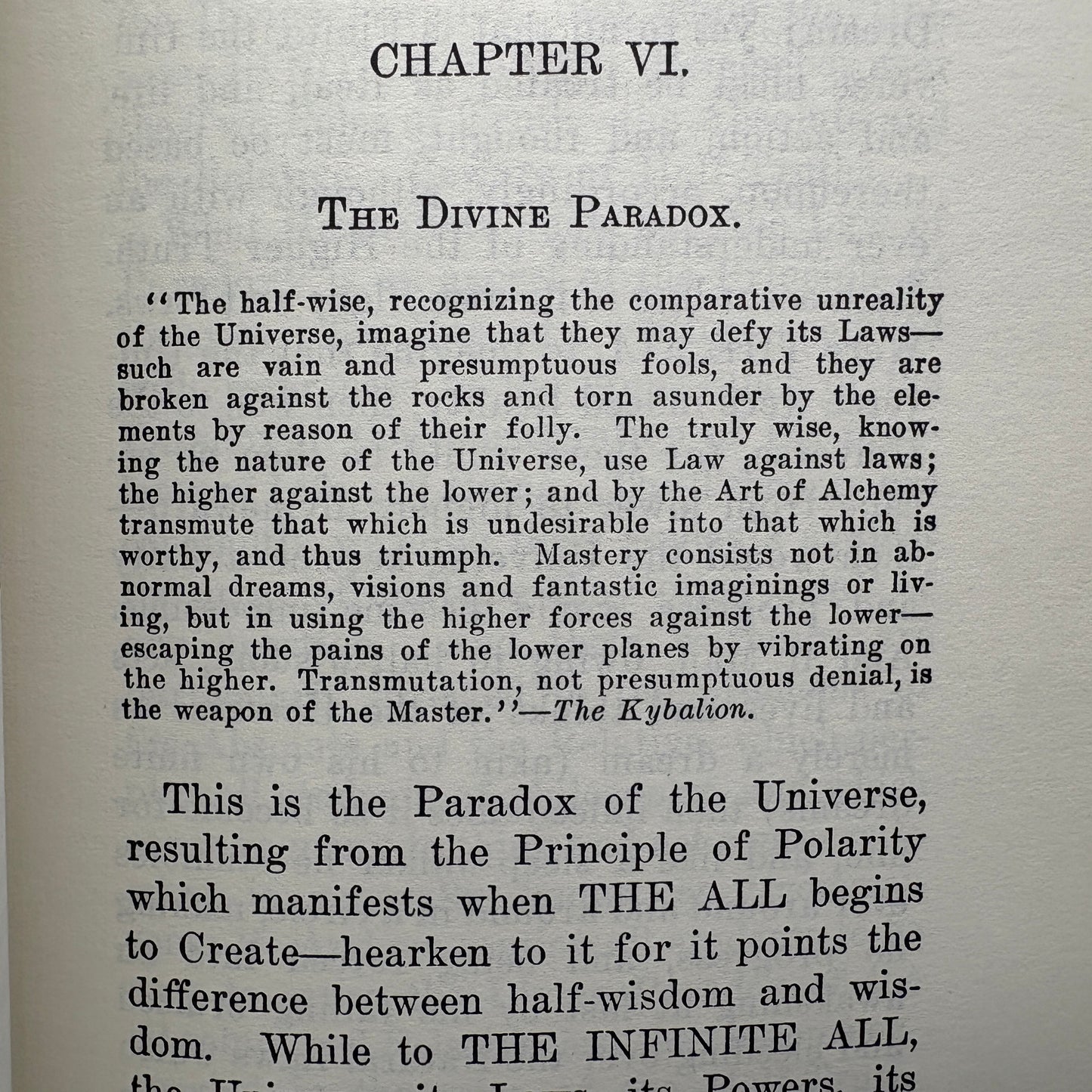 INITIATES, Three "The Kybalion, Hermetic Philosophy" [Yogi Pub Society, 1940]