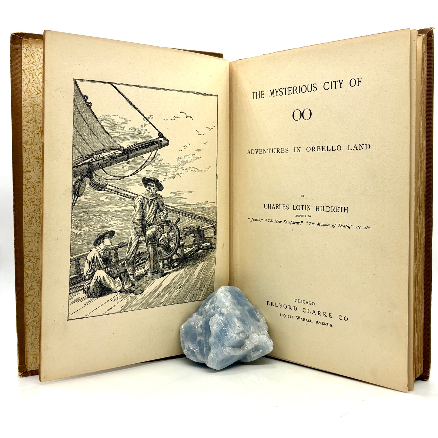 HILDRETH, Charles Lotin “The Mysterious City of Oo” [Belford, Clarke & Co., 1880]