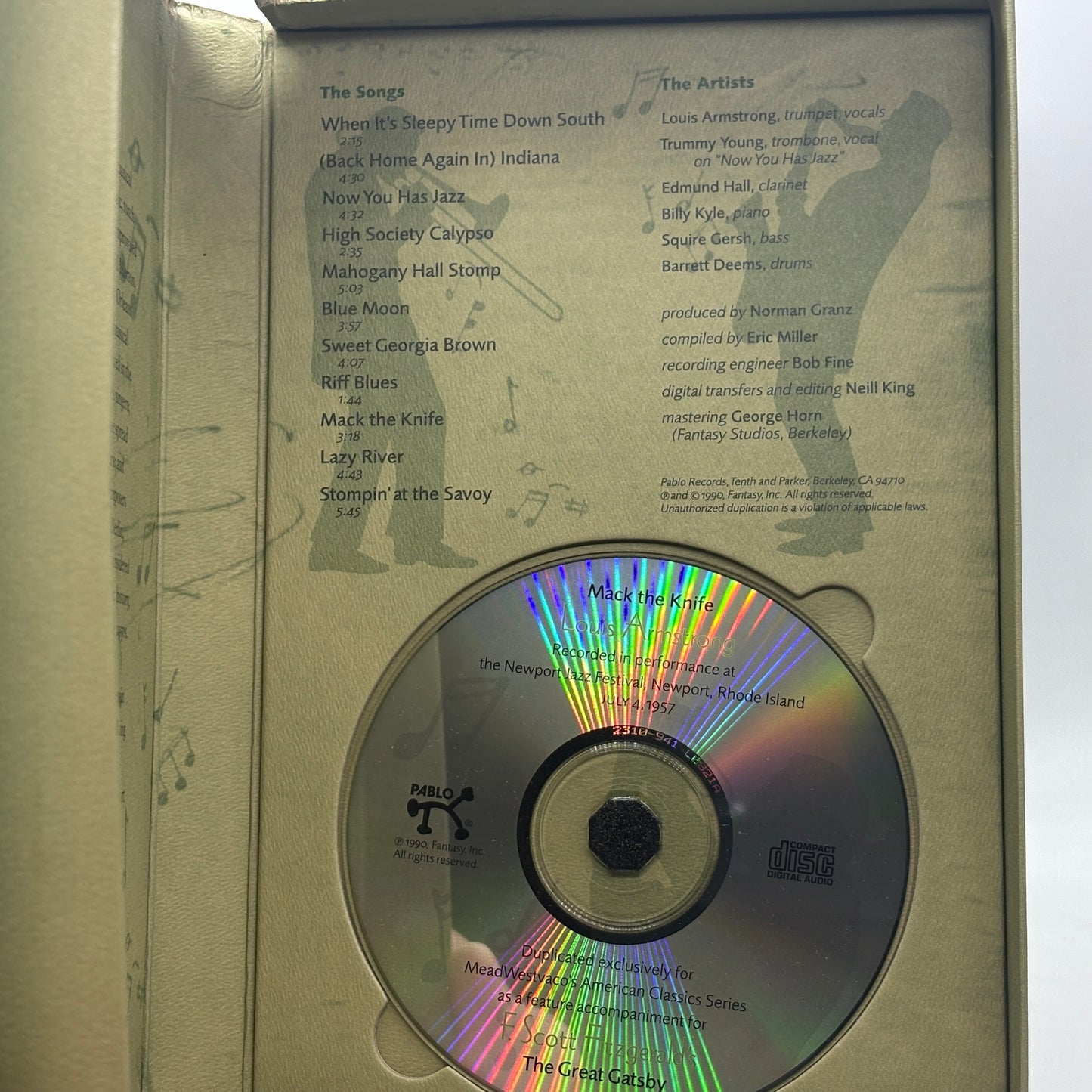 FITZGERALD, F. Scott "The Great Gatsby" [MeadWestvaco, 2004] Limited Edition