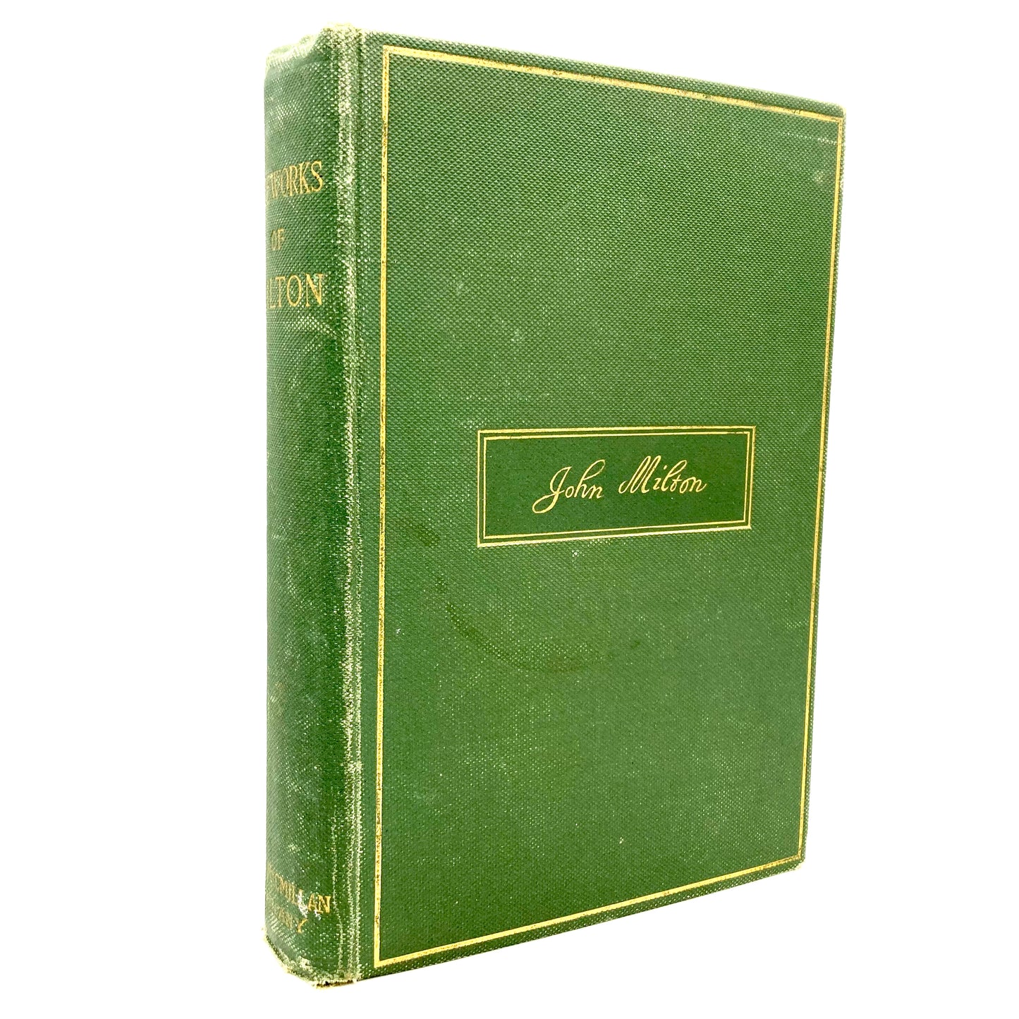 MILTON, John "The Poetical Works" [Macmillan, 1906] - Buzz Bookstore