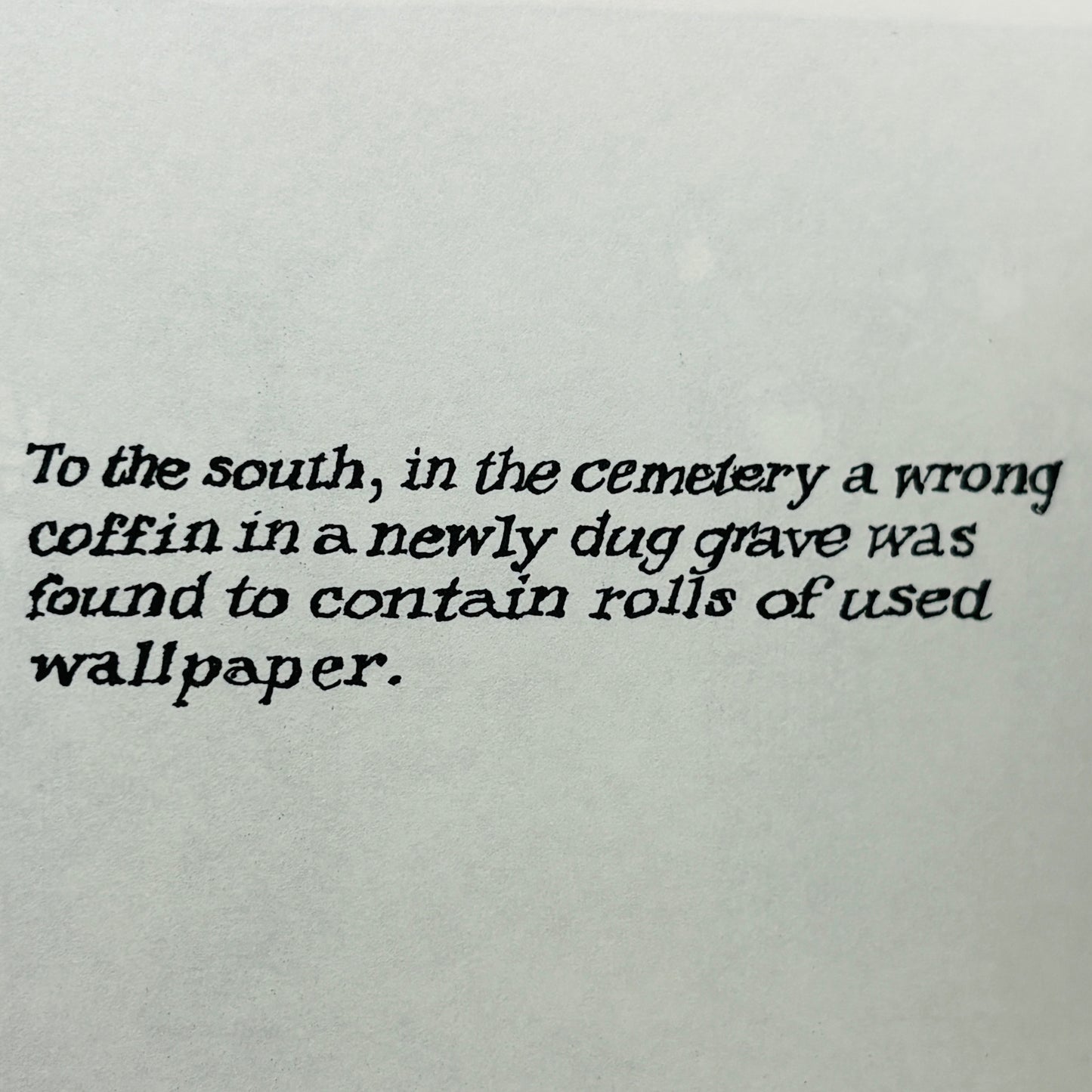 GOREY, Edward "The Haunted Tea-Cosy" [Harcourt Brace & Co, 1997] Signed 1st Edition