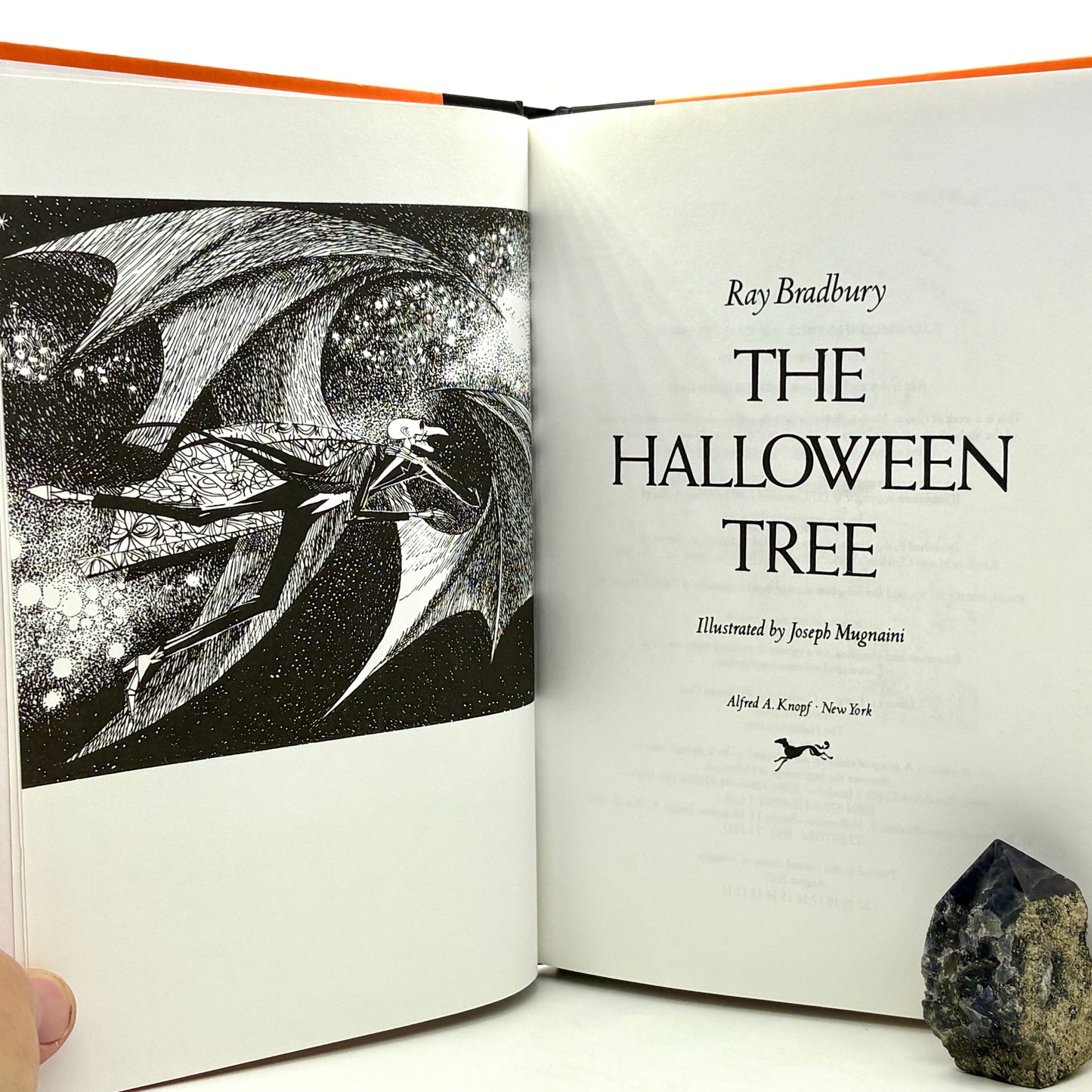 BRADBURY, Ray "The Halloween Tree" [Alfred A. Knopf, 2007] Signed