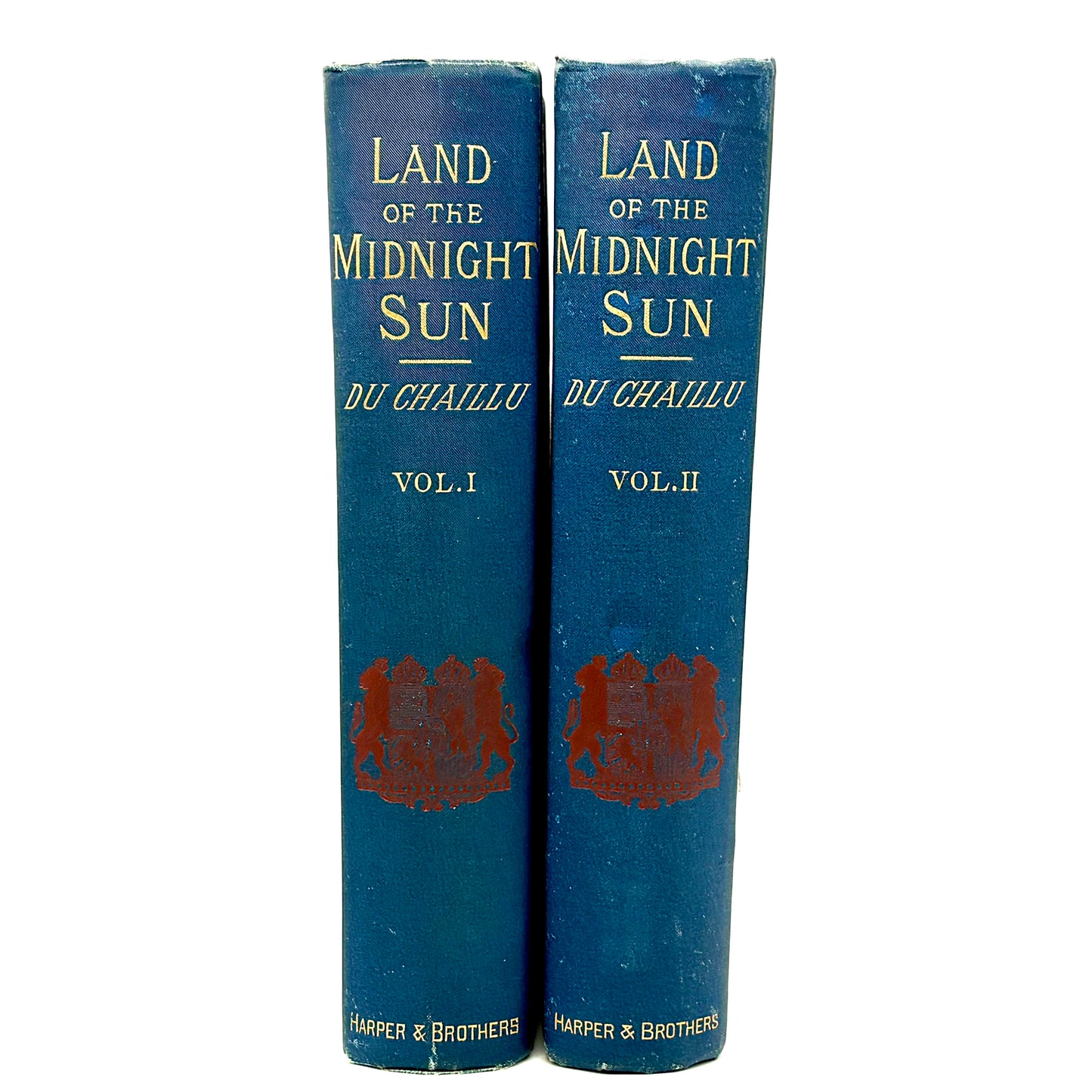 DU CHAILLU, Paul B. "Land of the Midnight Sun" [Harper & Bros, 1882]