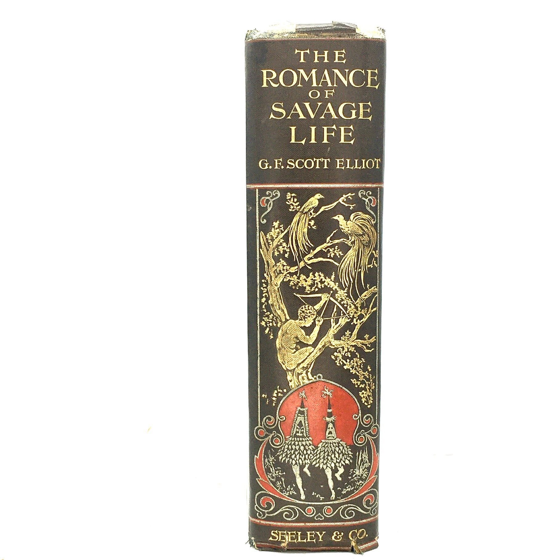 ELLIOT, G.F. Scott “The Romance of Savage Life” [Seeley & Co, 1908] - Buzz Bookstore