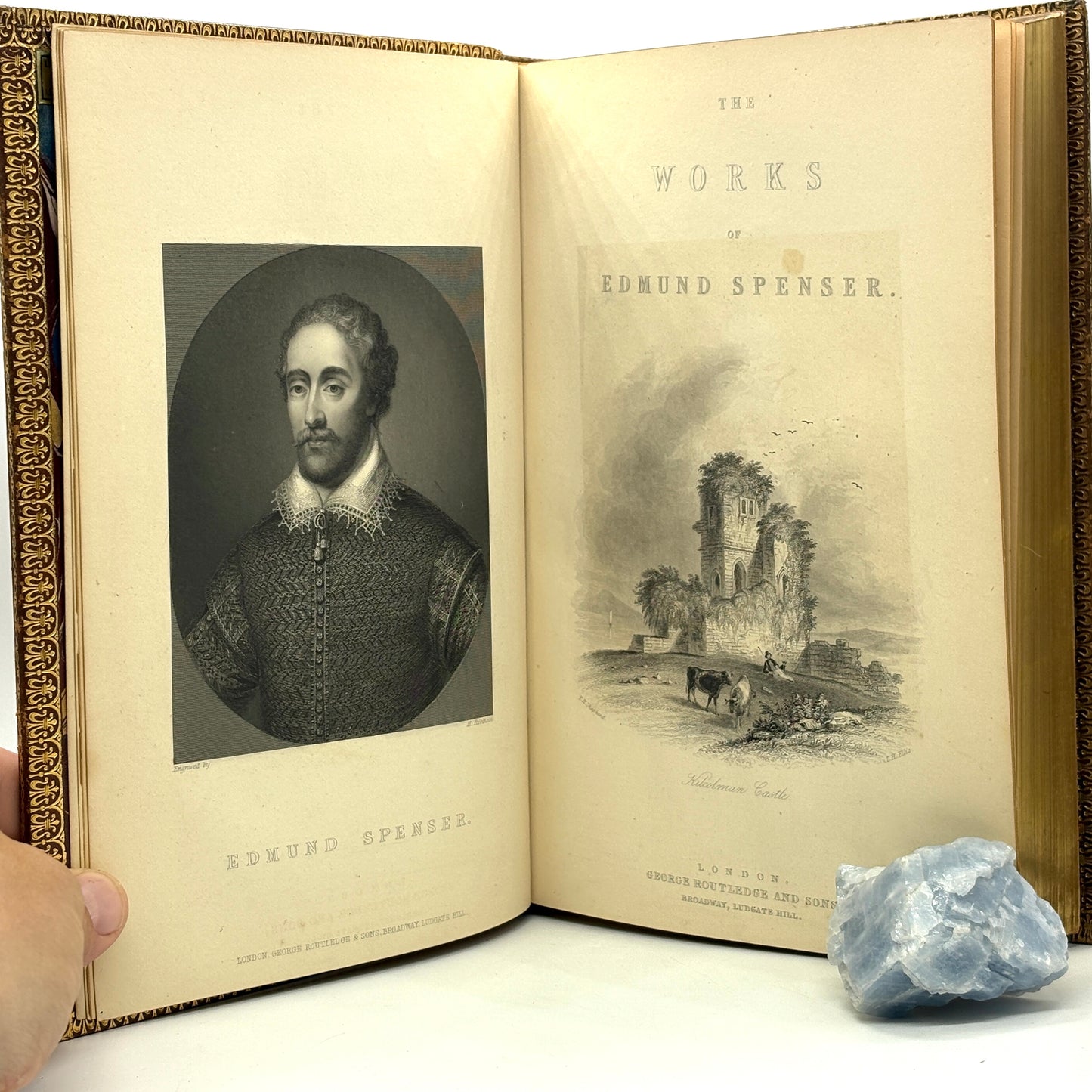SPENSER, Edmund "The Works of Edmund Spenser" [Routledge, 1872] Faerie Queene