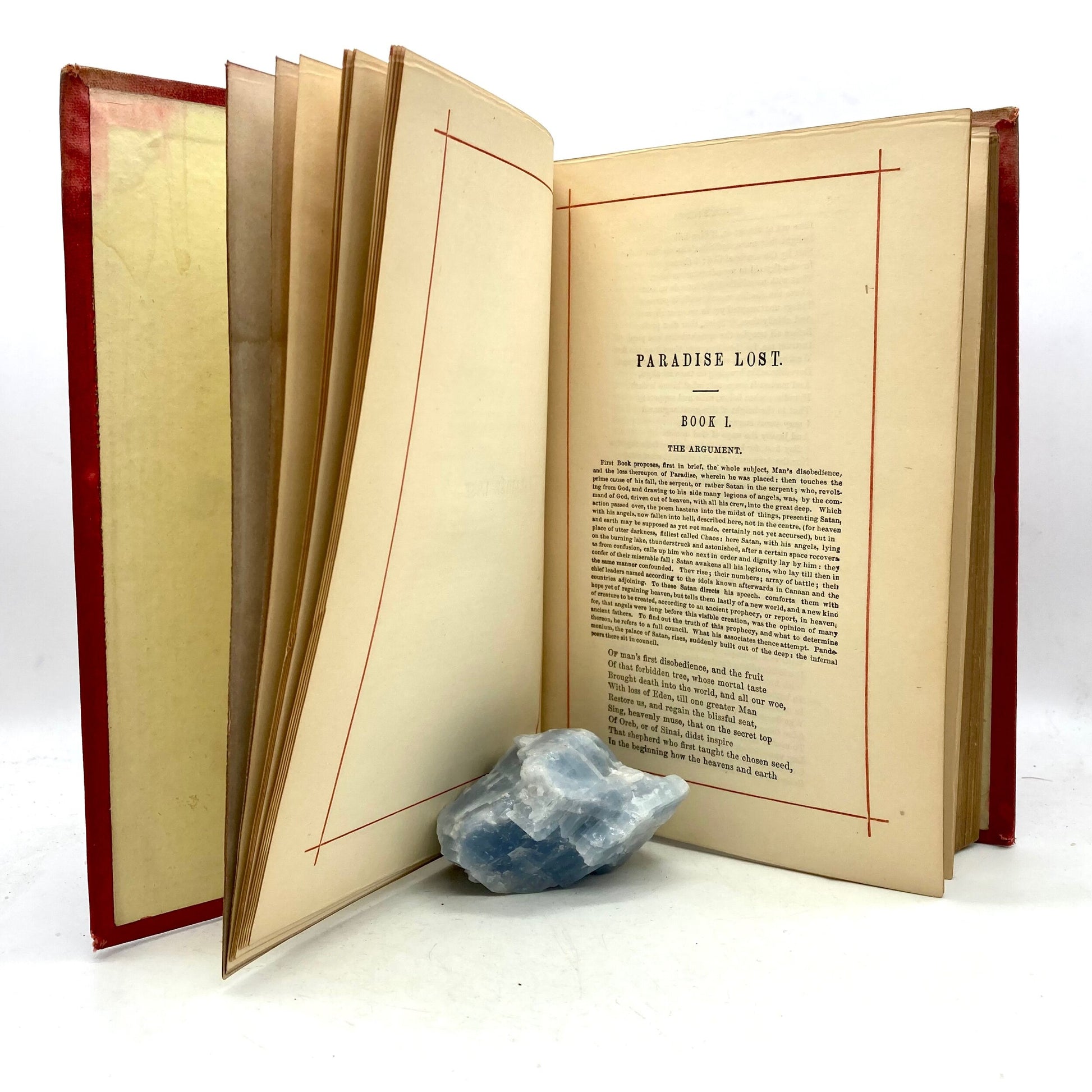 MILTON, John "The Complete Poetical Works of John Milton" [Gall & Inglis, c1870] - Buzz Bookstore