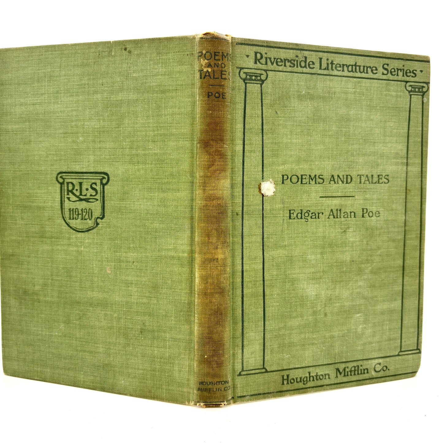 POE, Edgar Allan "Poems and Tales" [Houghton Mifflin, 1898]
