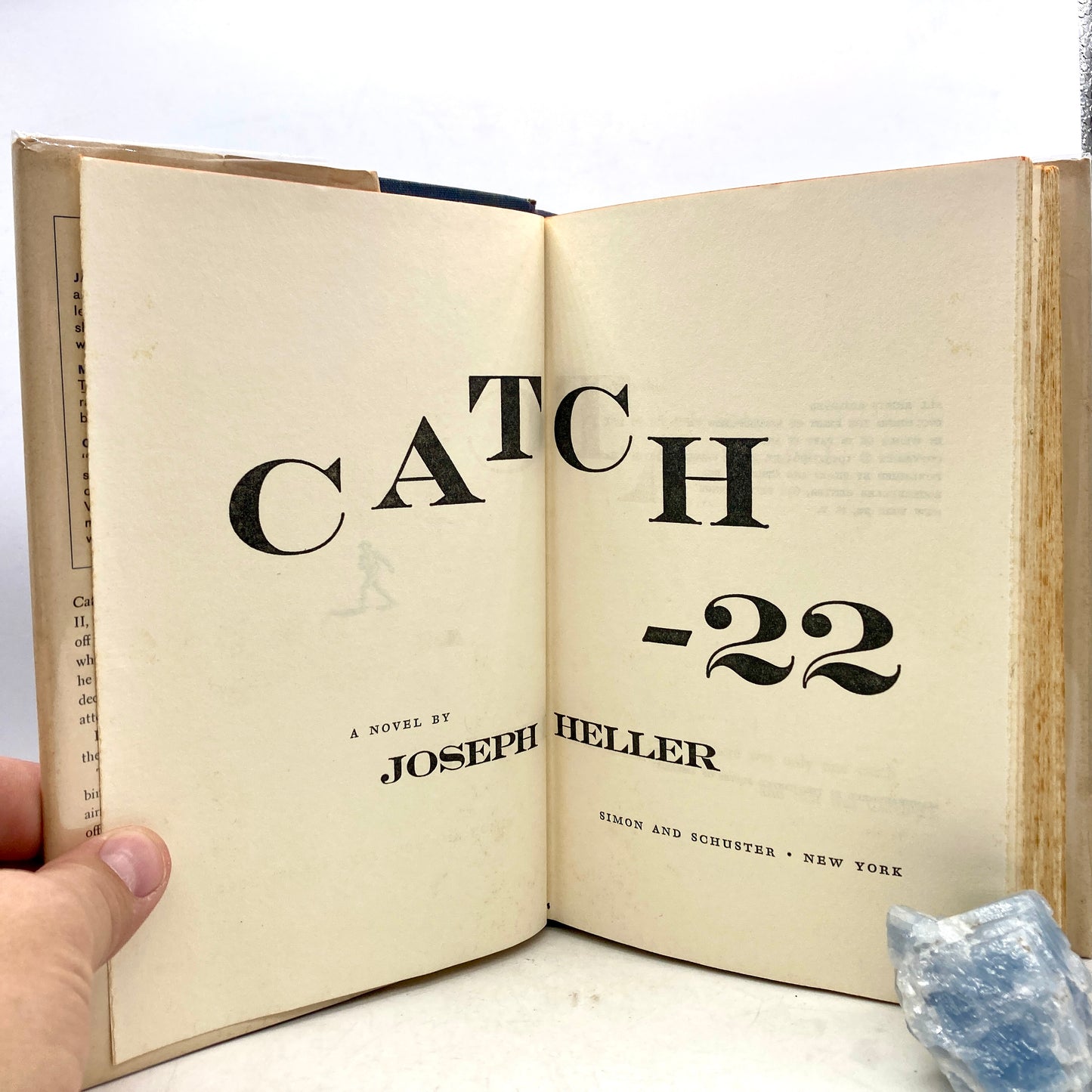 HELLER, Joseph "Catch-22" [Simon and Schuster, 1961] Book Club Edition