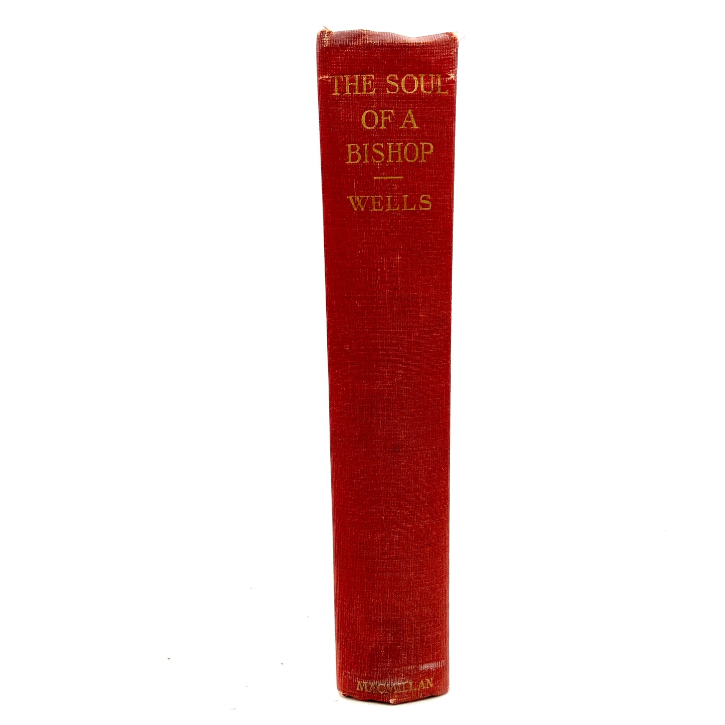 WELLS, H.G. "The Soul of a Bishop" [Macmillan, 1917] Review Copy