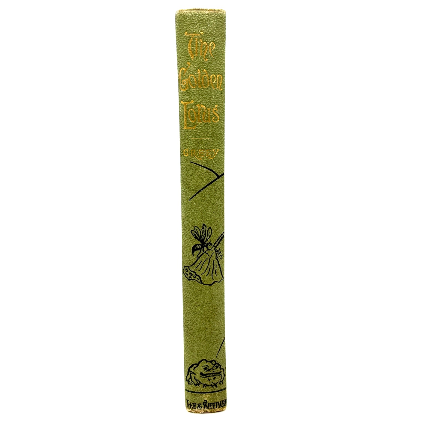 GREEY, Edward "The Golden Lotus" [Lee and Shepard, 1883]