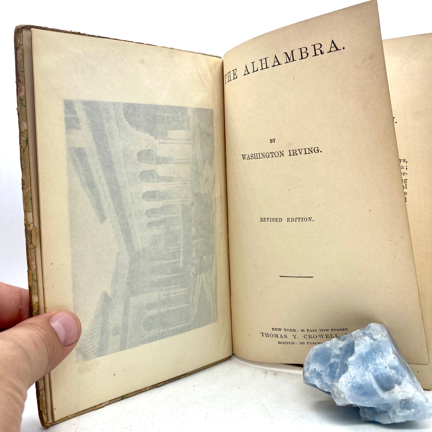 IRVING, Washington "The Alhambra" [Thomas Y. Crowell, n.d./c1894]