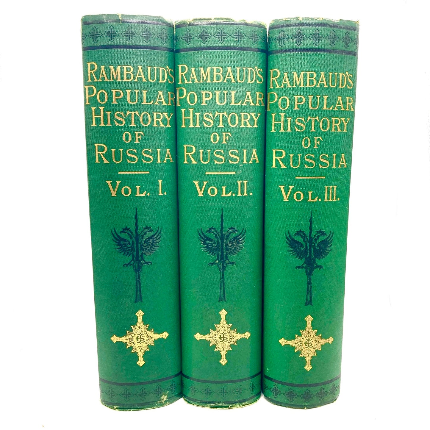 RAMBAUD, Alfred "A Popular History of Russia" [Estes & Lauriat, 1879-1882]