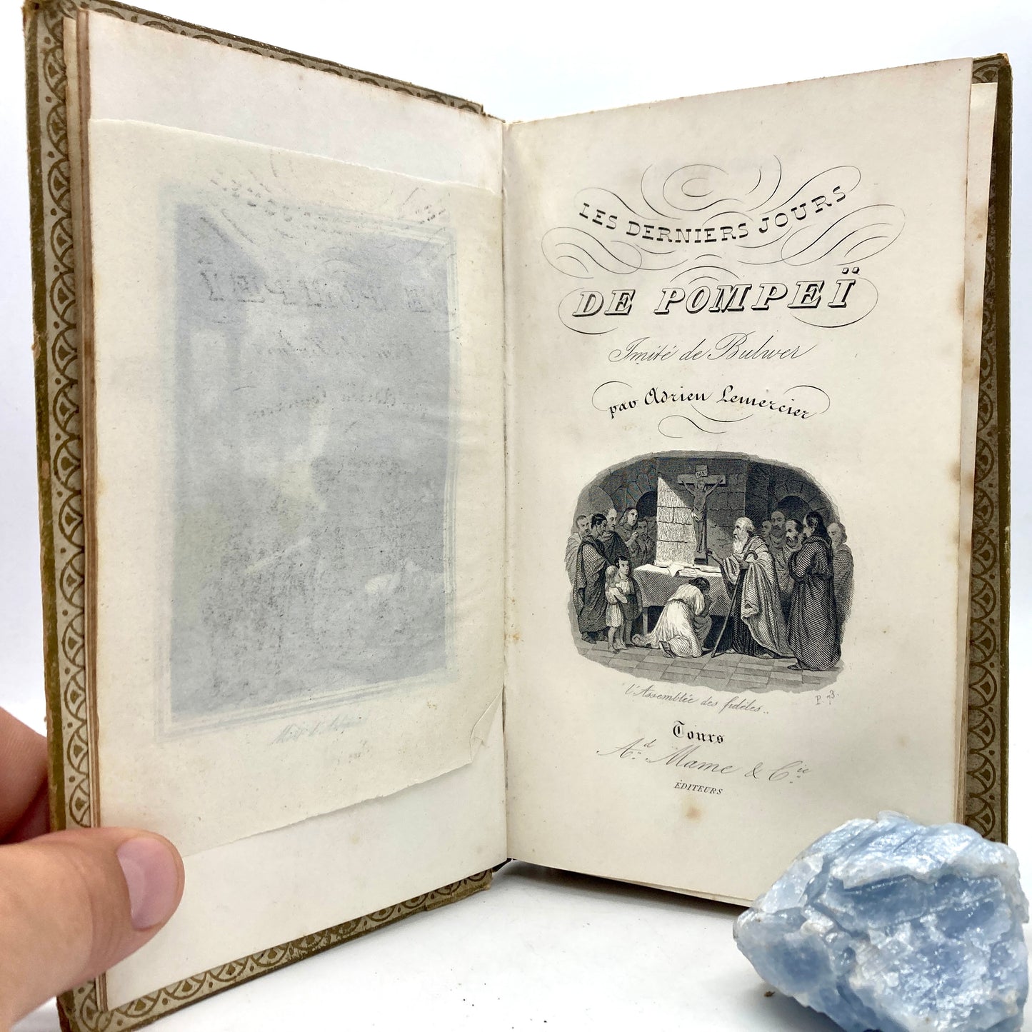 LEMERCIER, Adrien "Les Derniers Jours de Pompeï" [A. Mame et Cie, 1855]