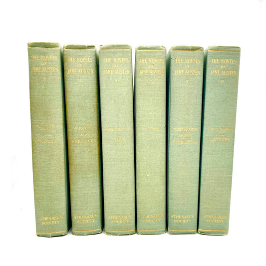 AUSTEN, Jane "The Novels of Jane Austen" [Athenaeum Society, 1892] - Buzz Bookstore