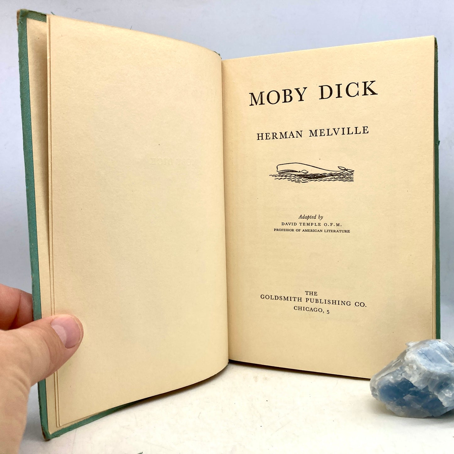 MELVILLE, Herman "Moby Dick" [The Goldsmith Publishing Co, 1952]