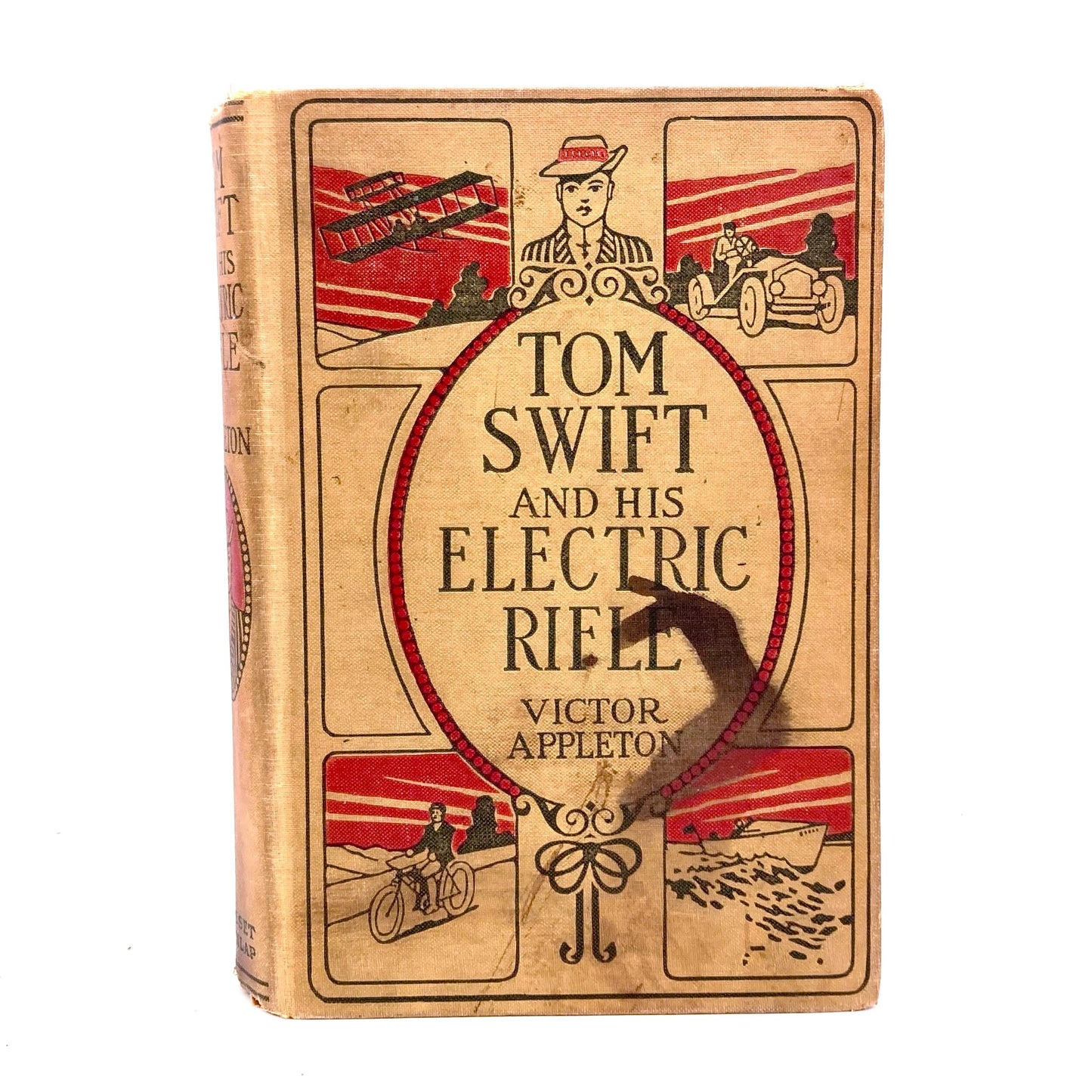 APPLETON, Victor “Tom Swift and His Electric Rifle” [Grosset & Dunlap, 1911] - Buzz Bookstore
