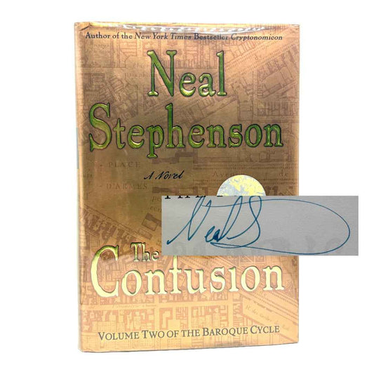 STEPHENSON, Neal “The Confusion” [William Morrow, 2004] Signed Limited 1st Edition