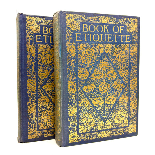 EICHLER, Lillian "Book of Etiquette" [Nelson Doubleday, 1921] Illustrated