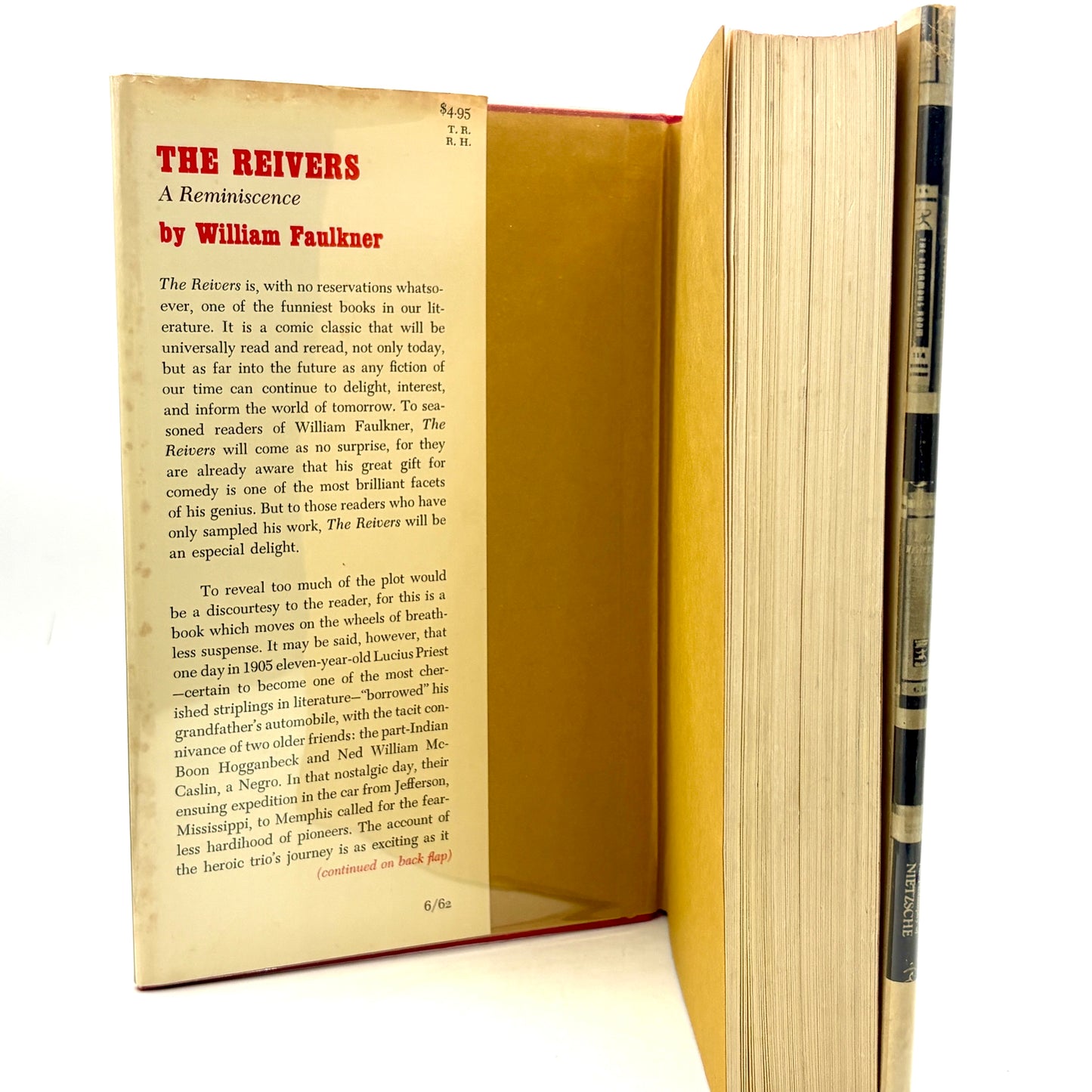 FAULKNER, William "The Reivers" [Random House, 1962] 1st Edition