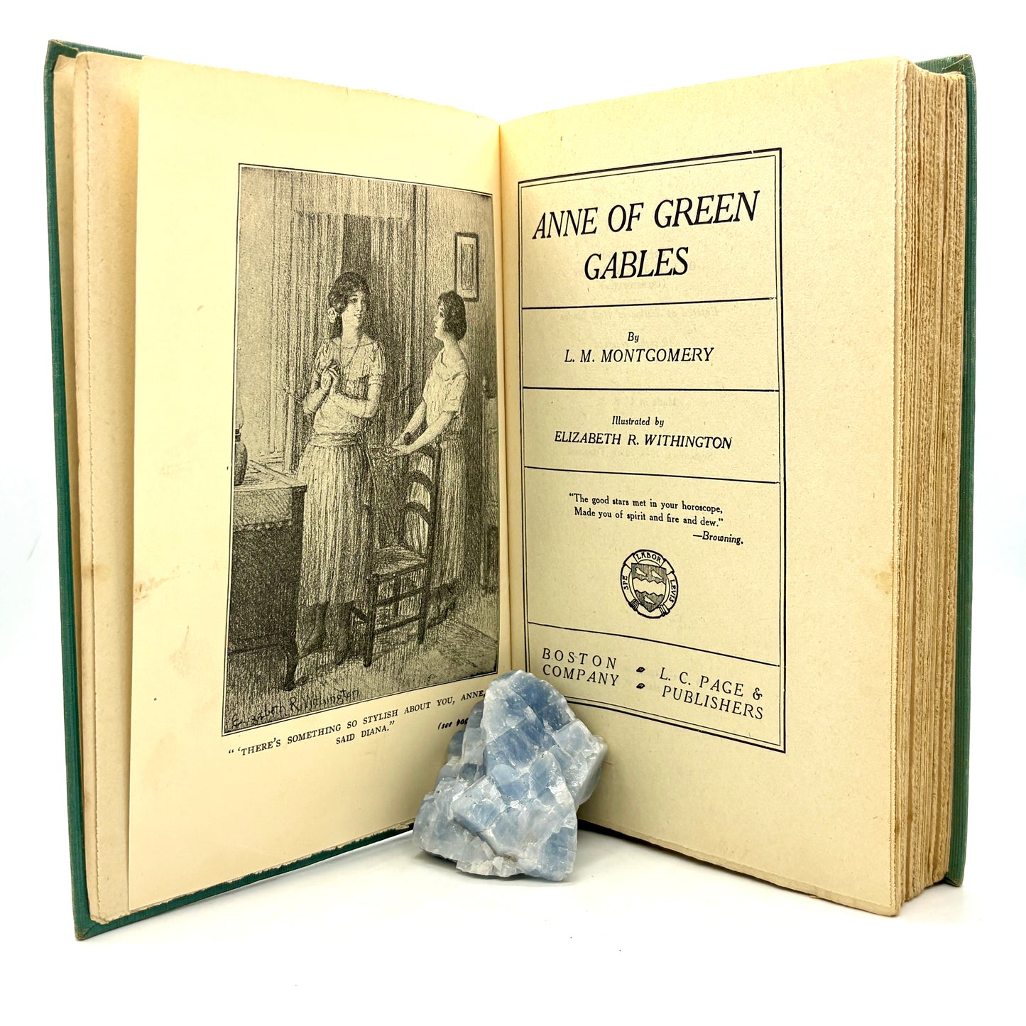 MONTGOMERY, L. M. "Anne of Green Gables" [L. C. Page & Company, 1944]