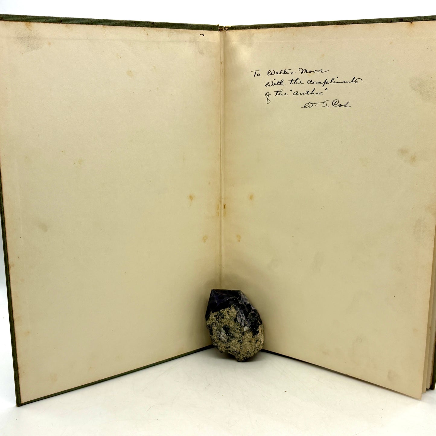 Cox, William T. "Fearsome Creatures of the Lumberwoods" [Judd & Detweiler, 1910] Signed 1st Edition