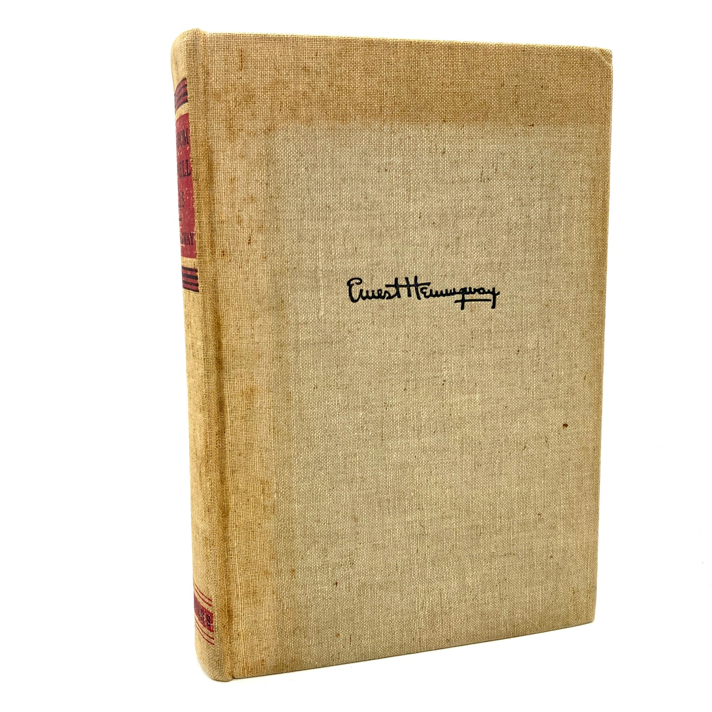 HEMINGWAY, Ernest "For Whom the Bell Tolls" [Scribners, 1940] 1st Edition