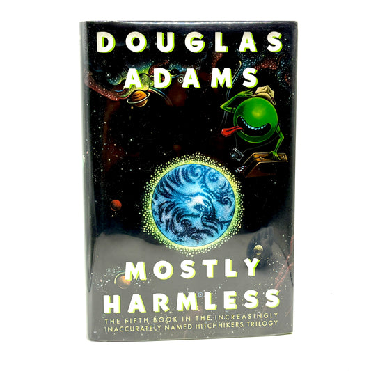 ADAMS, Douglas “Mostly Harmless” [Harmony Books, 1992] 1st US Edition