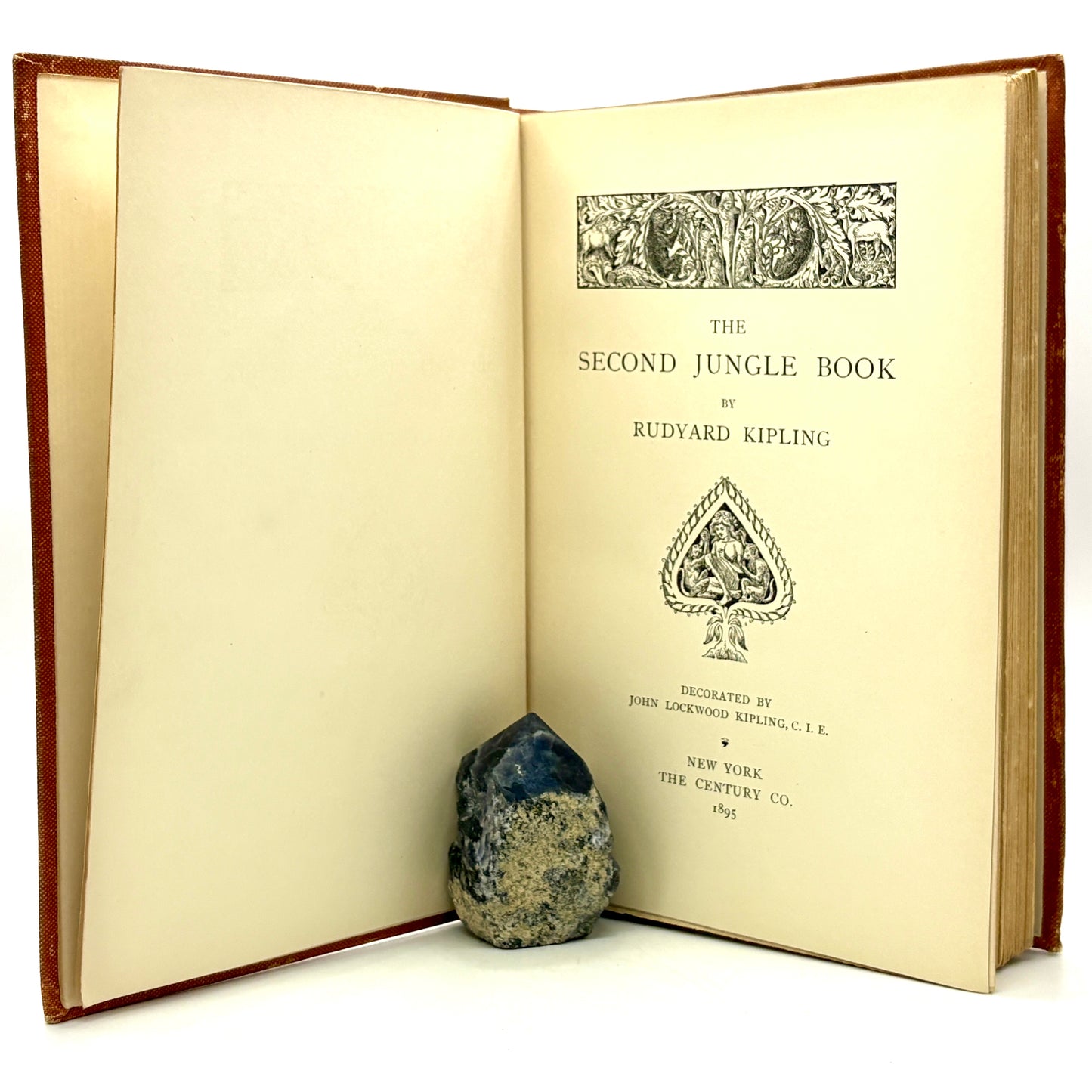 KIPLING, Rudyard. “The Second Jungle Book” [The Century Co., 1895] 1st Edition