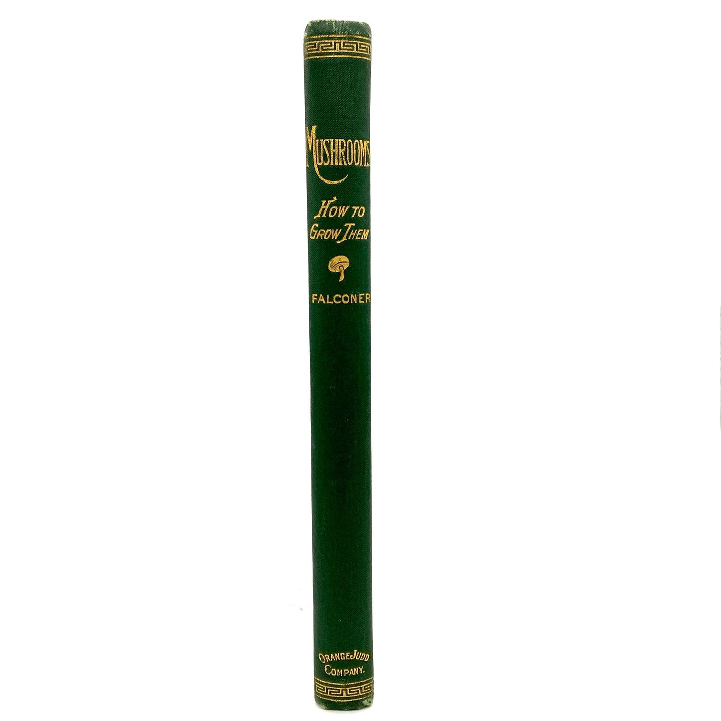 FALCONER, William “Mushrooms, How to Grow Them, a Treatise" [Orange Judd, 1905]