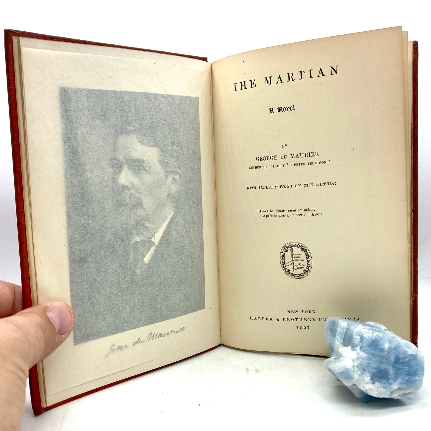 DU MAURIER, George "The Martian" [Harpers, 1897] 1st Edition