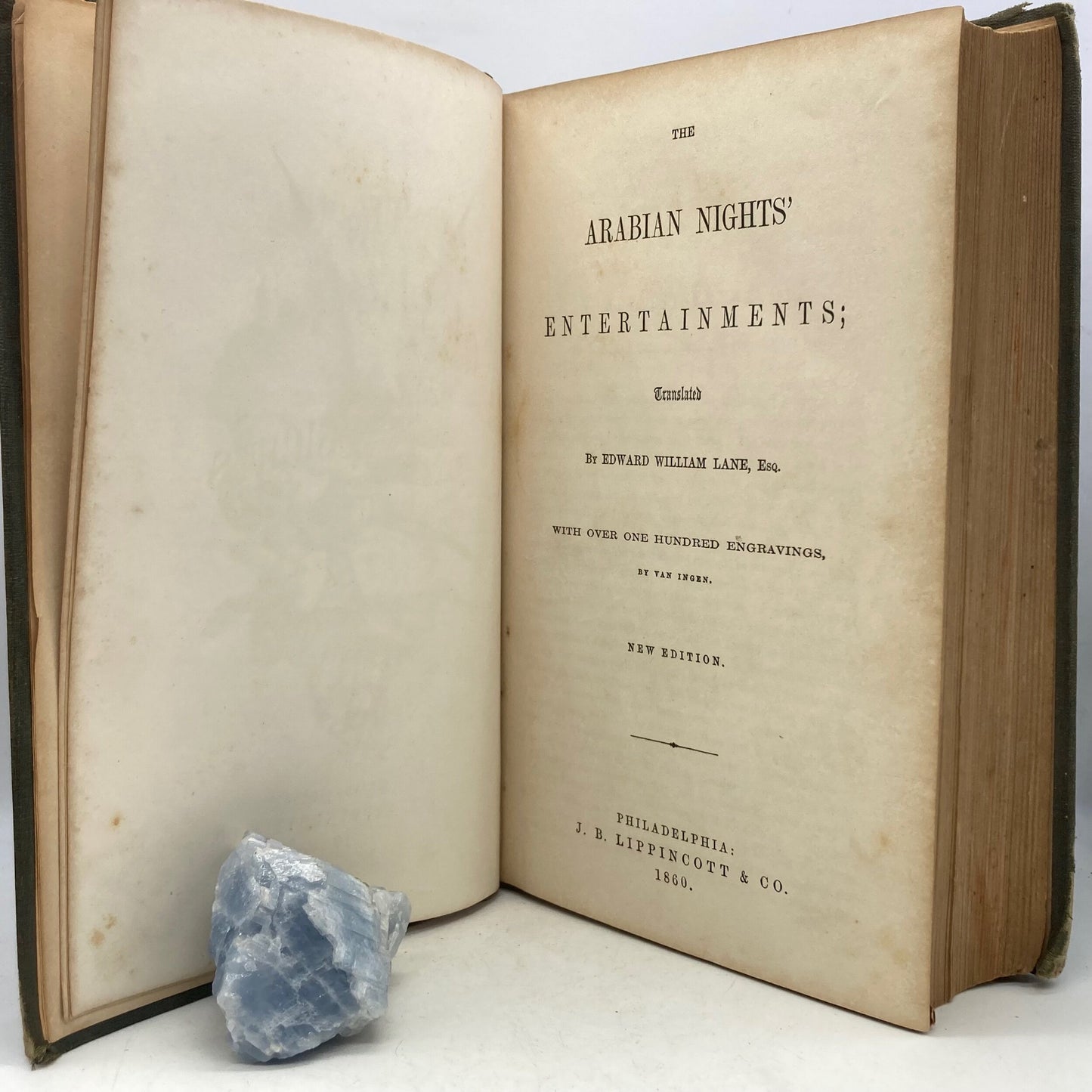 "The Arabian Nights' Entertainments" [Lippincott, 1860] - Buzz Bookstore