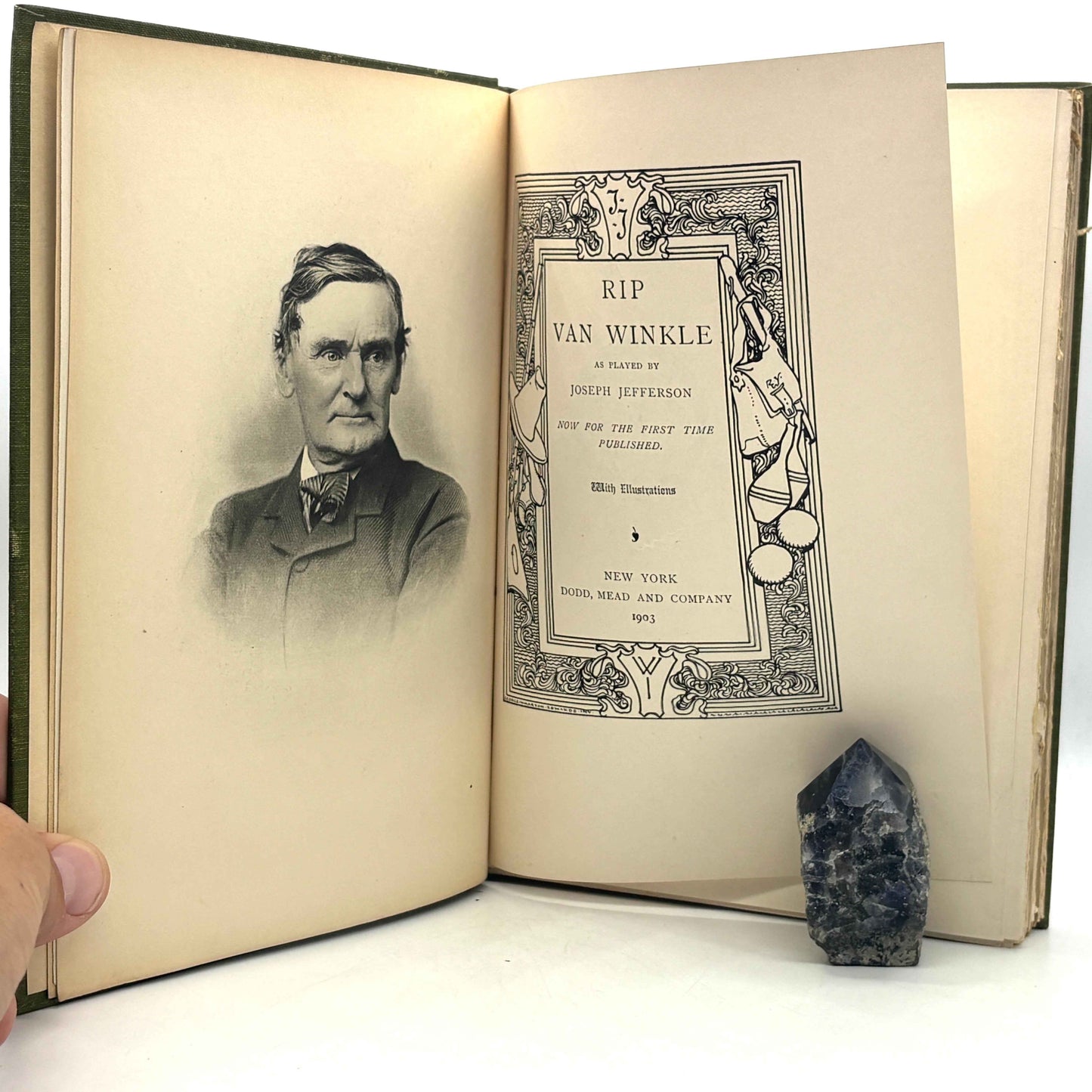Jefferson, Joseph "Rip Van Winkle" [Dodd, Mead and Company, 1903] Washington Irving