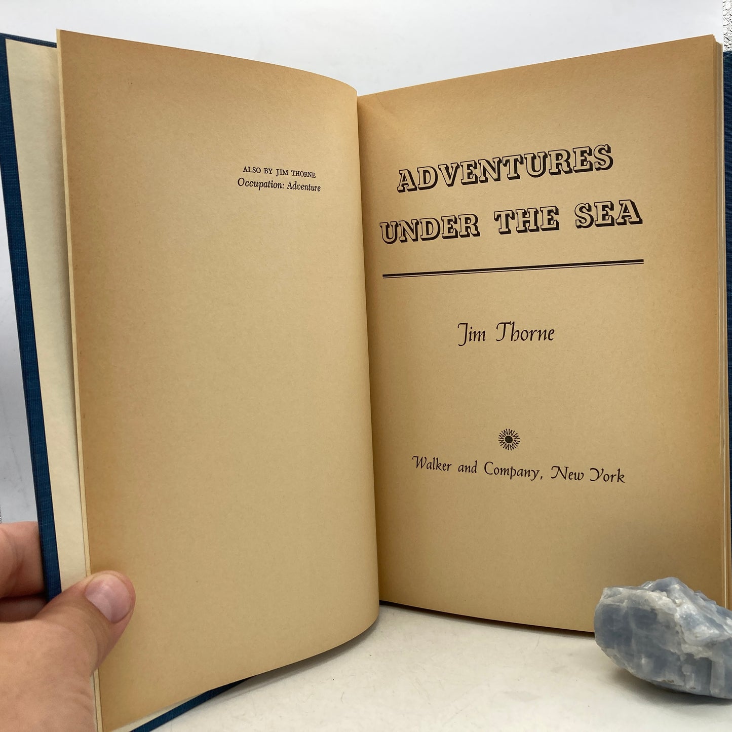 THORNE, Jim "Adventures Under the Sea" [Walker and Company, 1965]